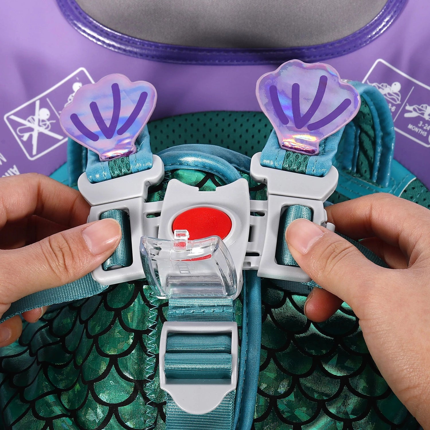 FoamCore™ Waterproof Deluxe Baby Float - Mermaid