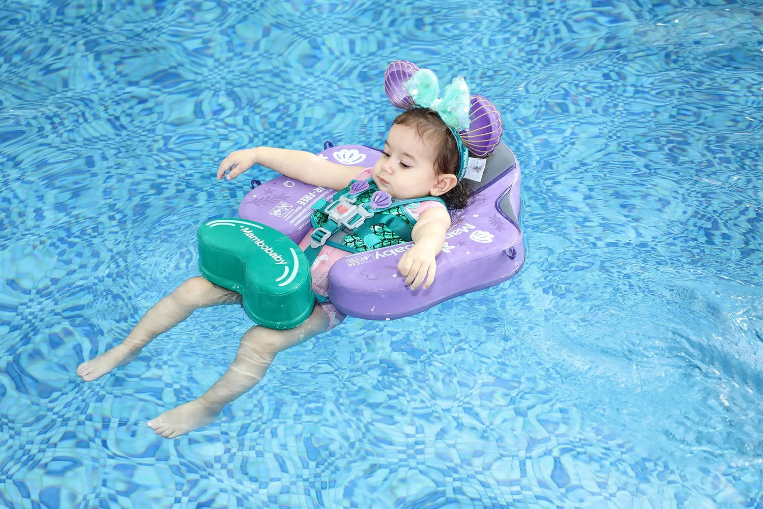 FoamCore™ Waterproof Deluxe Baby Float - Mermaid