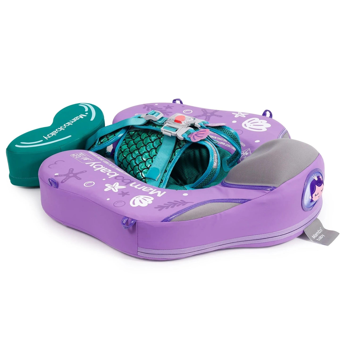 FoamCore™ Waterproof Deluxe Baby Float - Mermaid