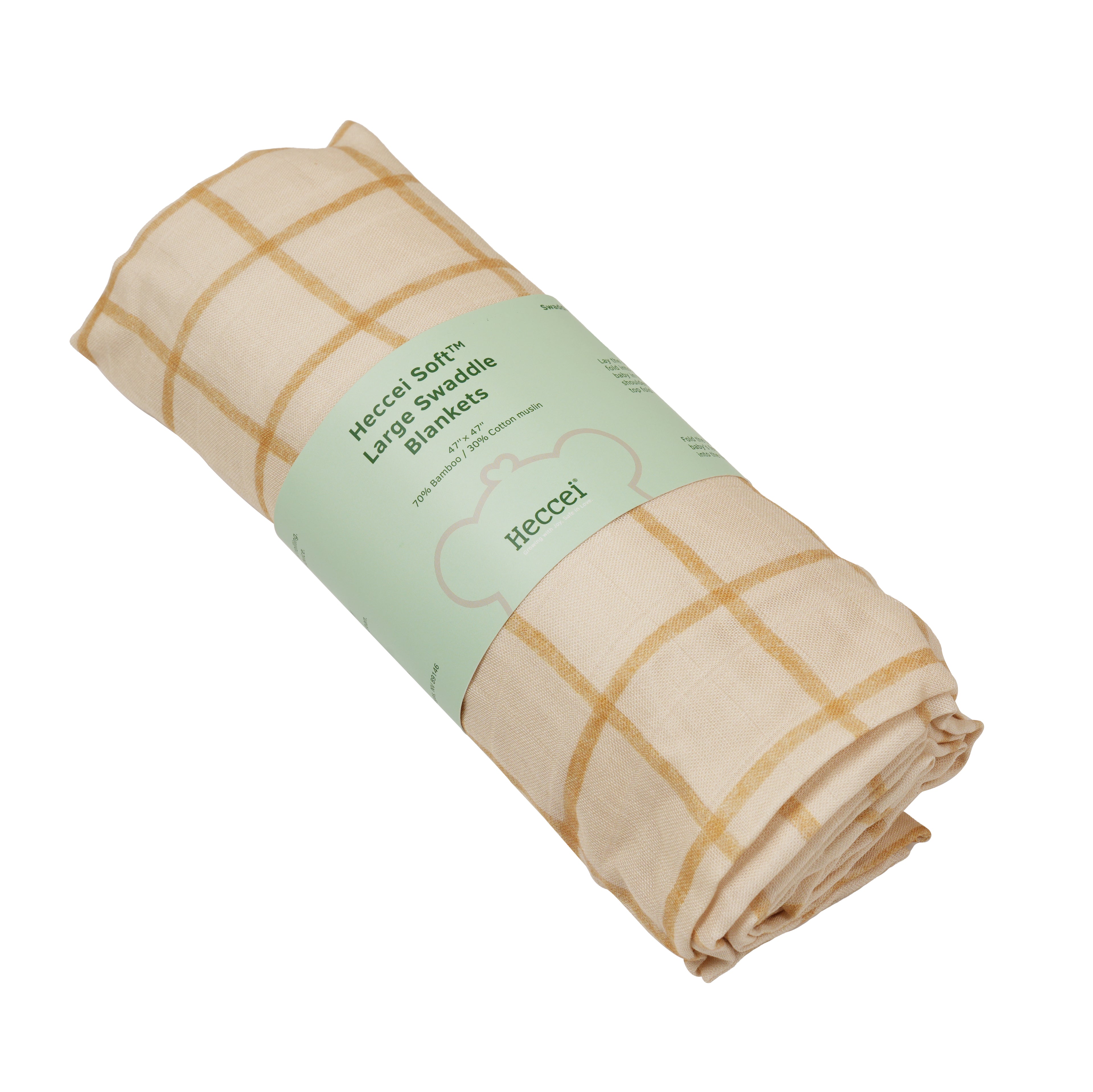 Baby Swaddles - Soft Check