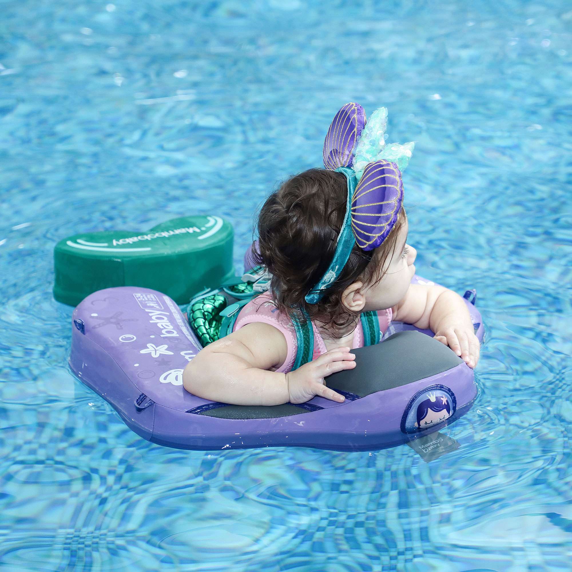 FoamCore™ Waterproof Deluxe Baby Float | Mermaid