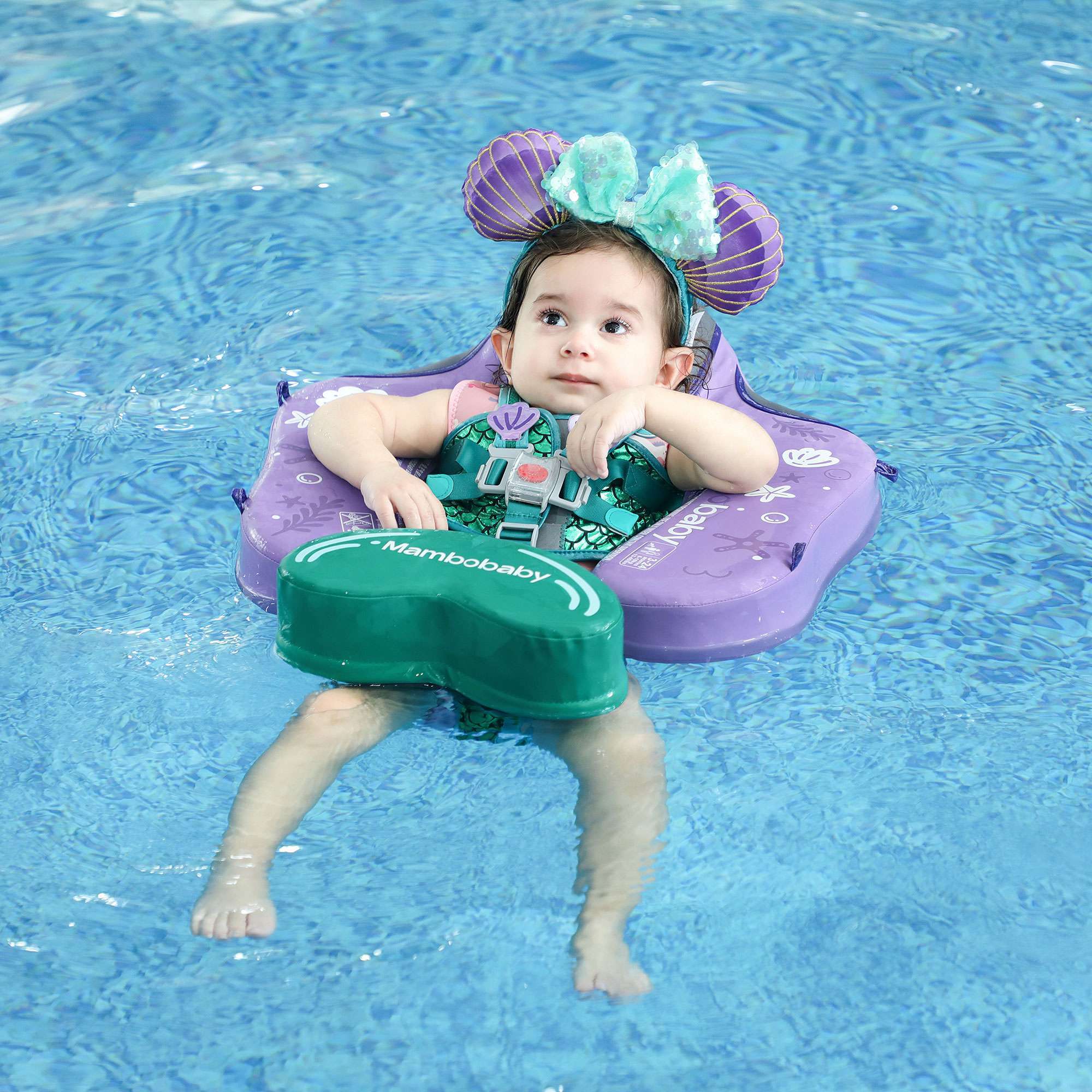 FoamCore™ Waterproof Deluxe Baby Float | Mermaid