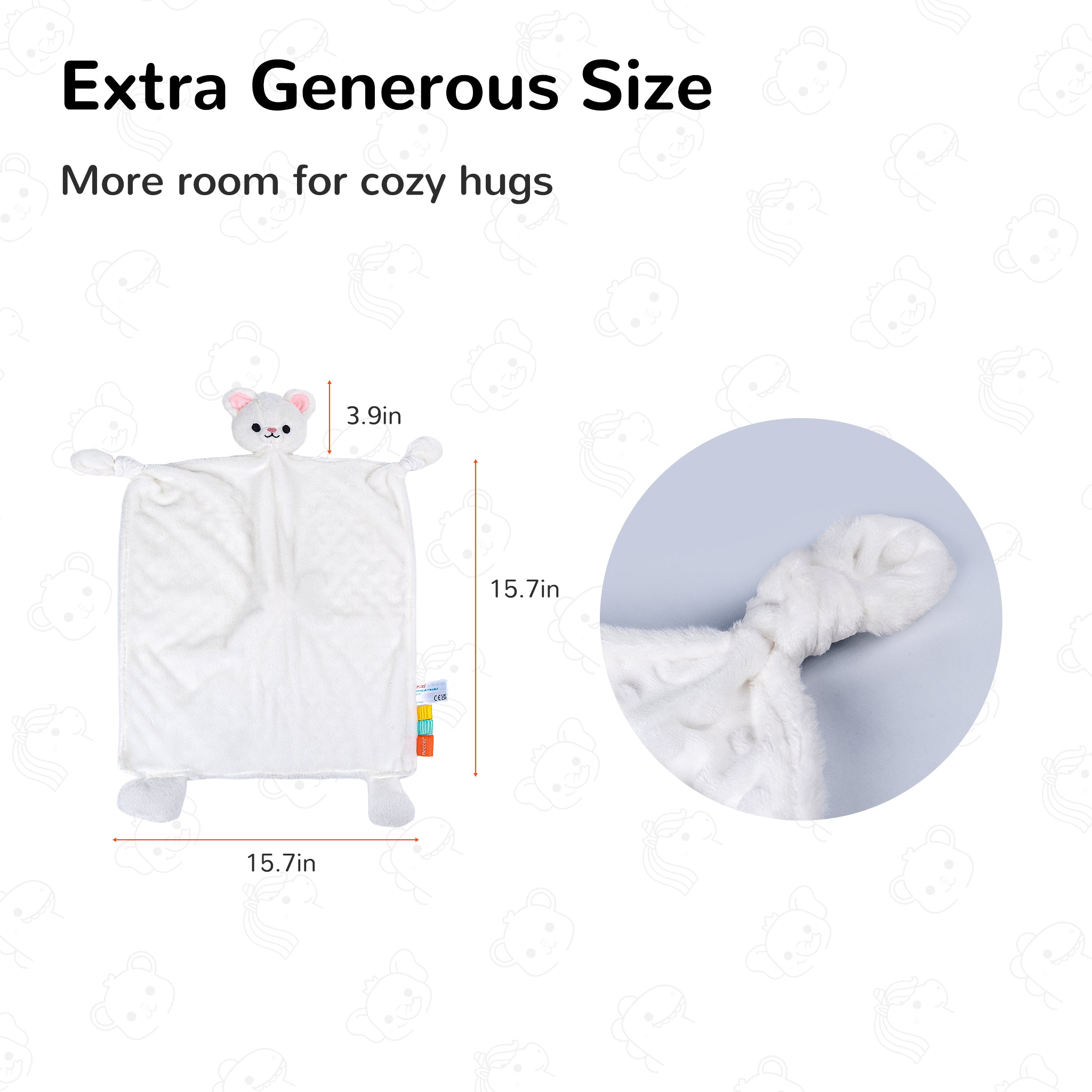 Baby Security Blanket - Hecceibear