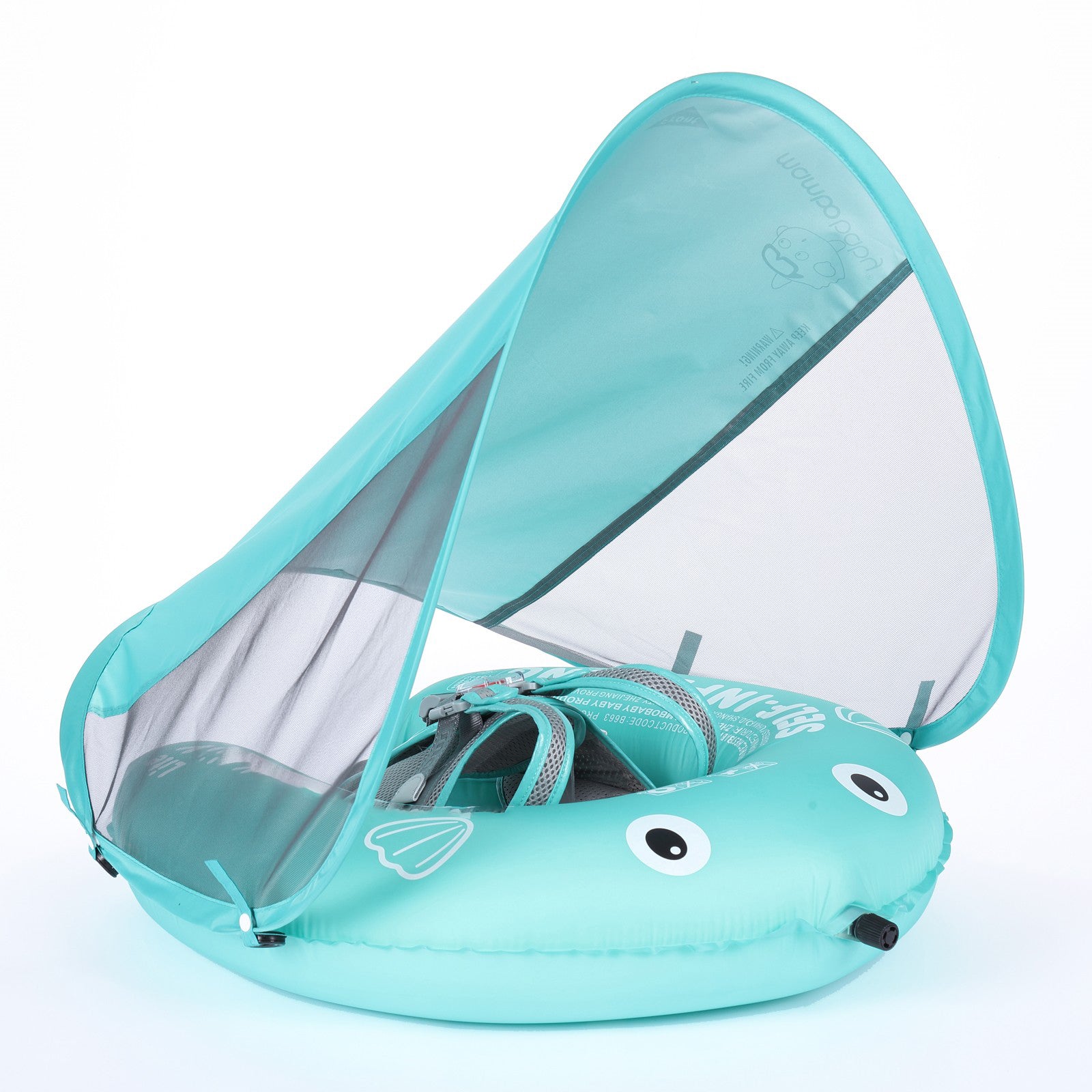 Neuester komprimierbarer, faltbarer, selbstaufblasender Baby-Schwimmring