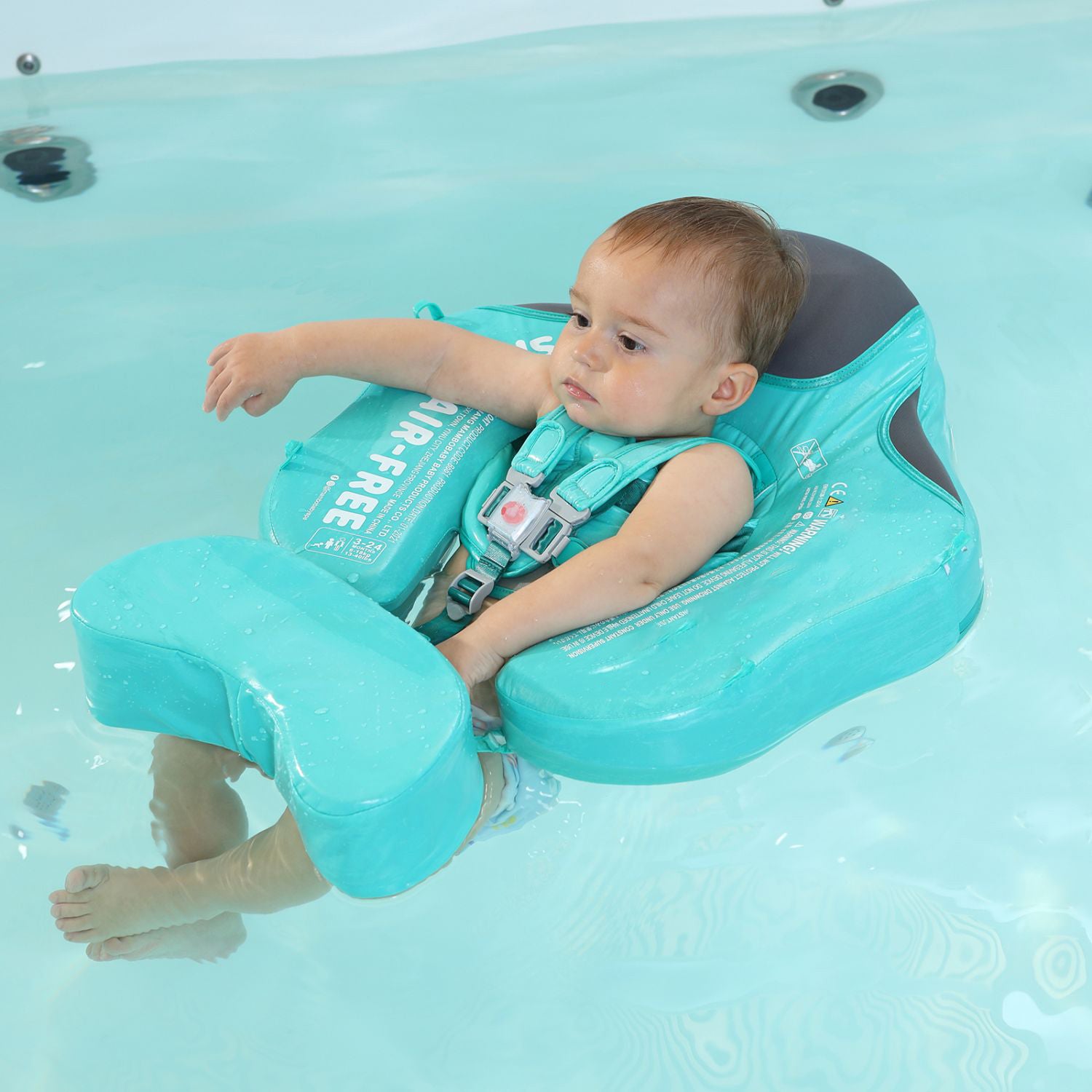 FoamCore™ Waterproof Deluxe Baby Float With UPF50+ Canopy