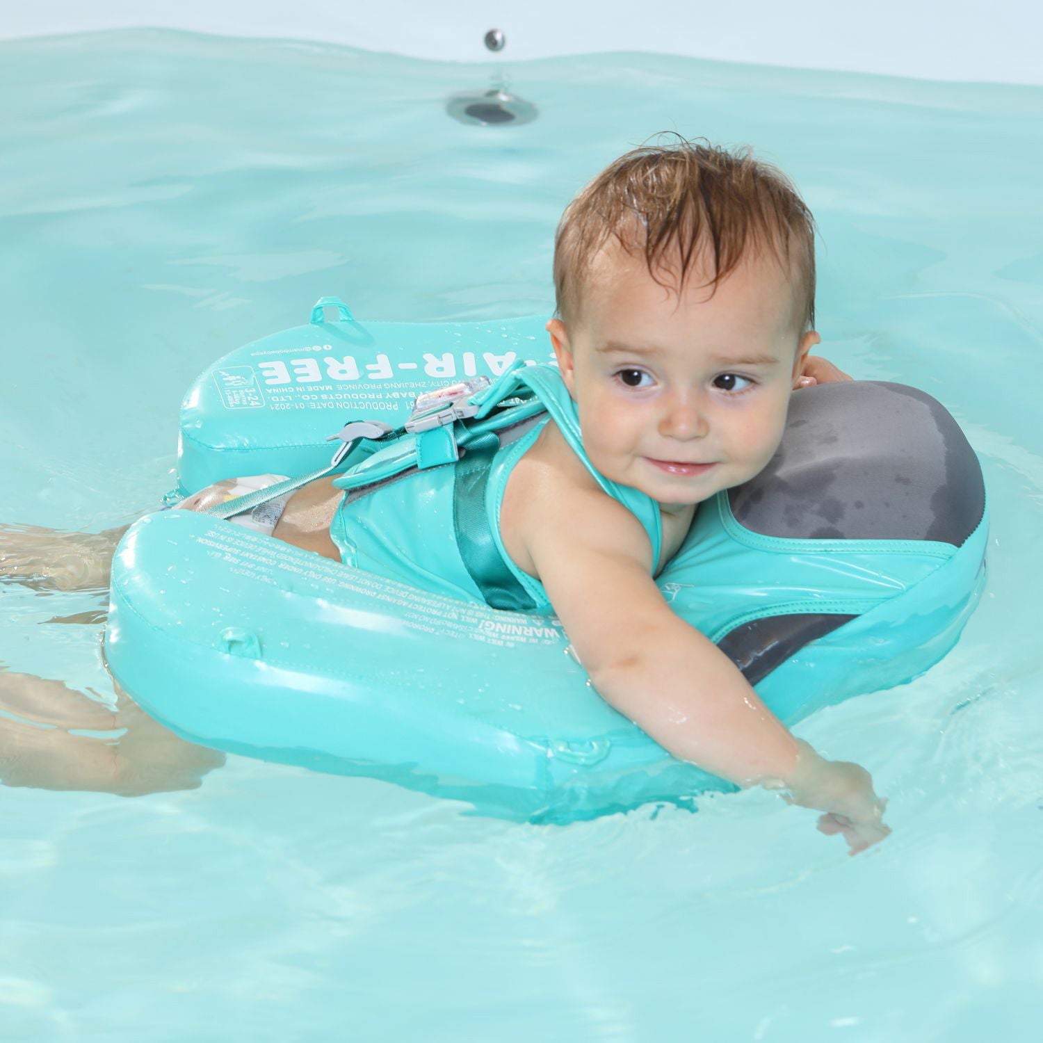 FoamCore™ Waterproof Deluxe Baby Float With UPF50+ Canopy