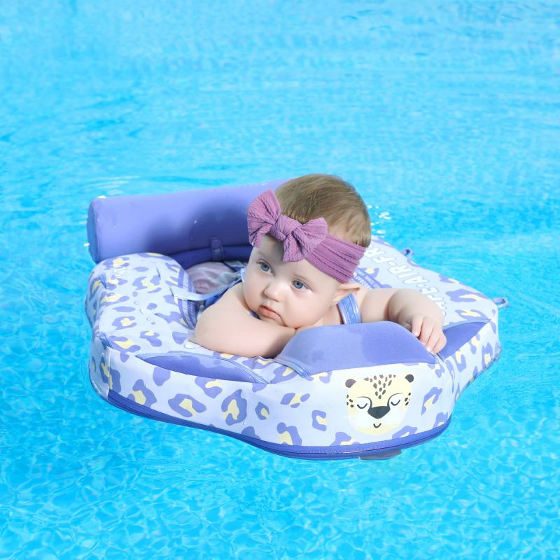 FoamCore™ Waterproof Deluxe Baby Float - Leopard