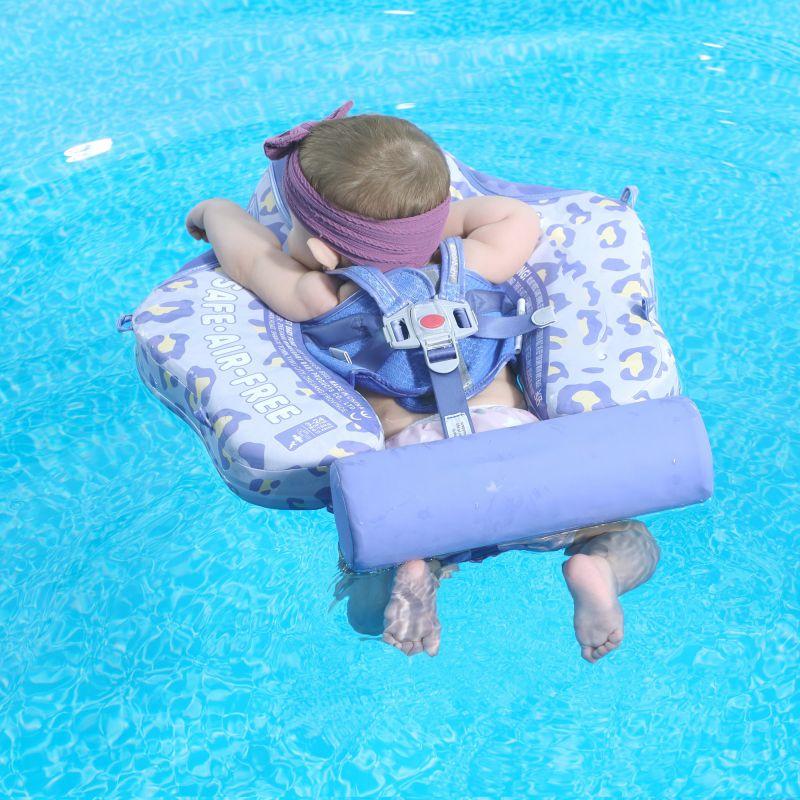 FoamCore™ Waterproof Deluxe Baby Float - Leopard