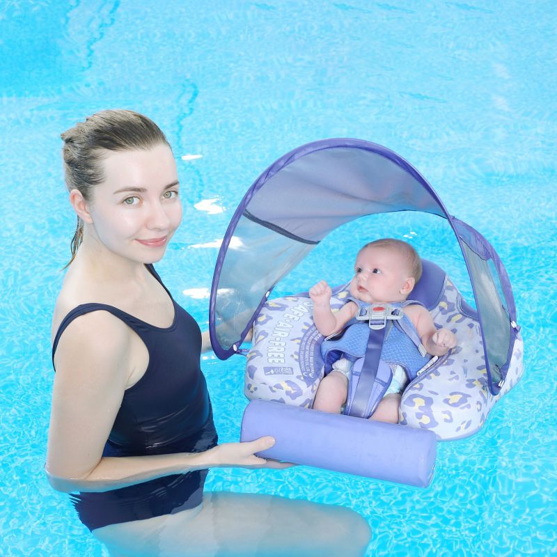 FoamCore™ Waterproof Deluxe Baby Float - Leopard