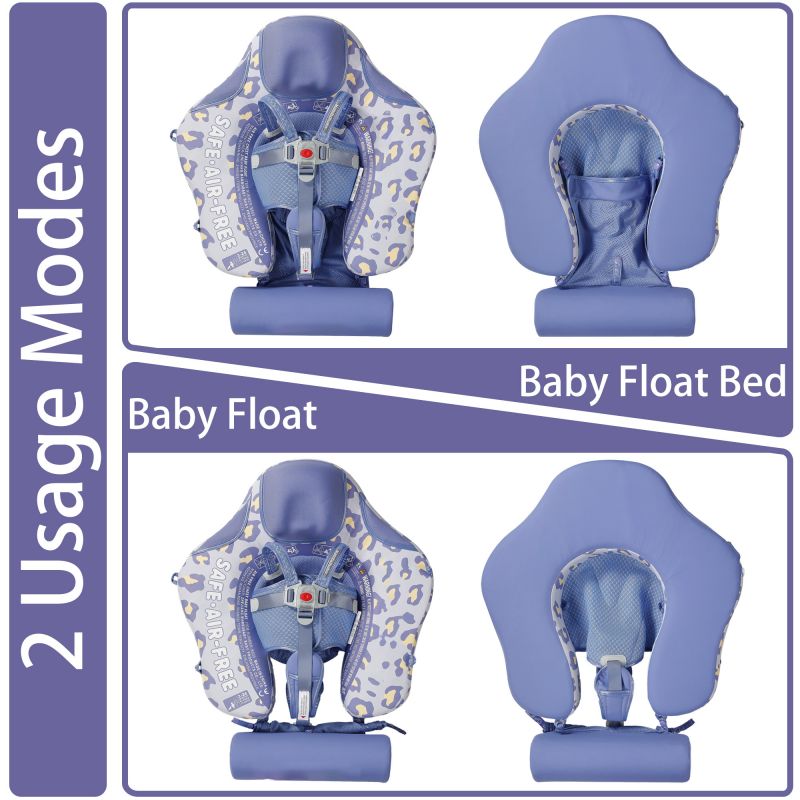 FoamCore™ Waterproof Deluxe Baby Float - Leopard