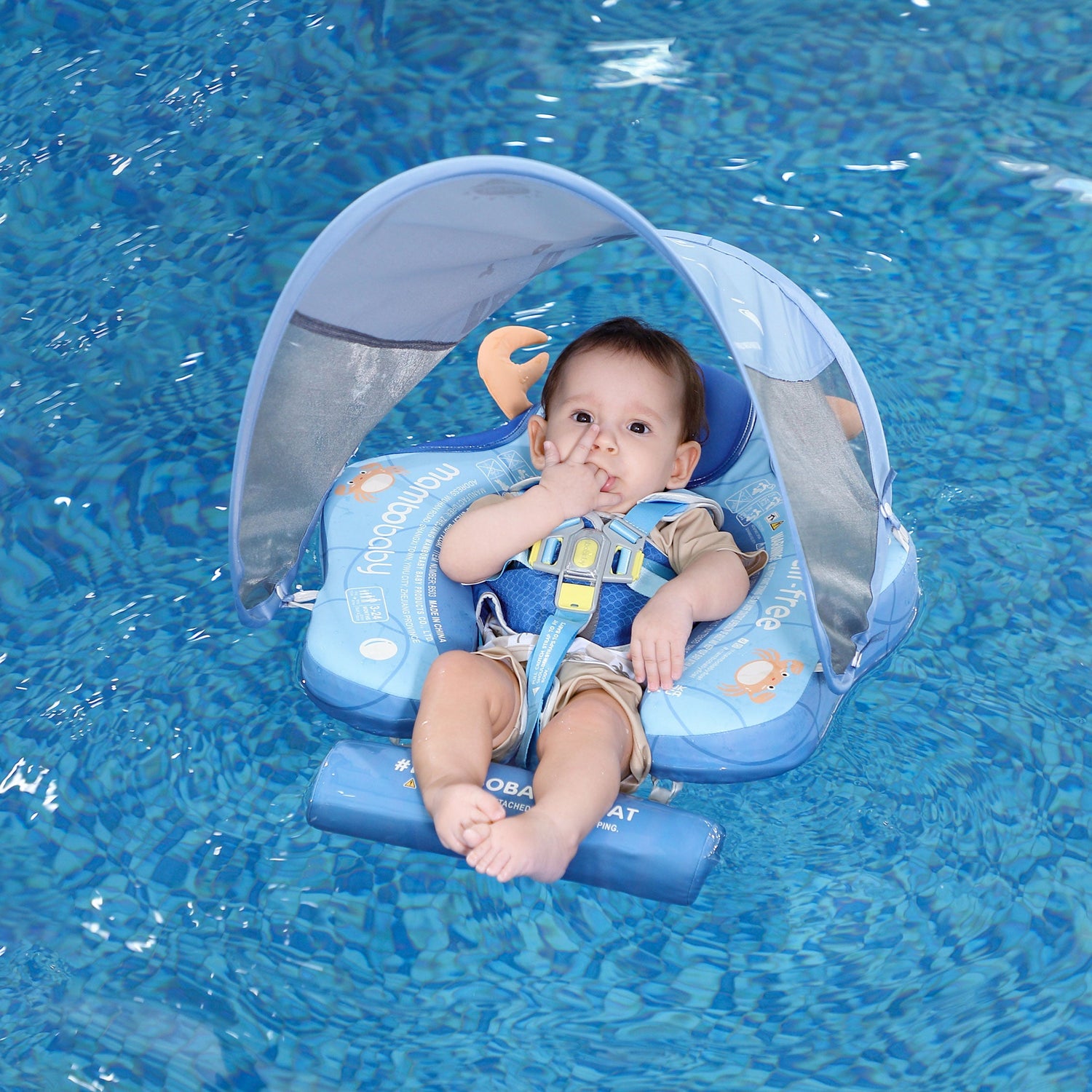 FoamCore™ Waterproof Deluxe Baby Float - Crab