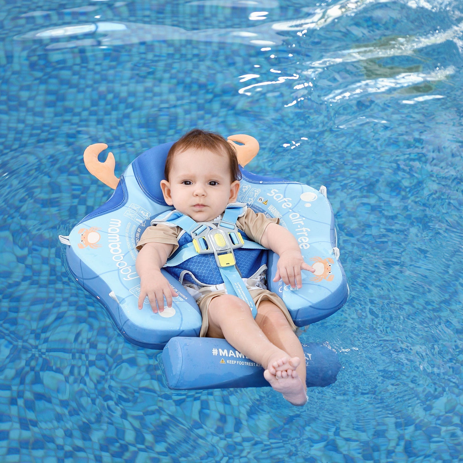 FoamCore™ Waterproof Deluxe Baby Float - Crab