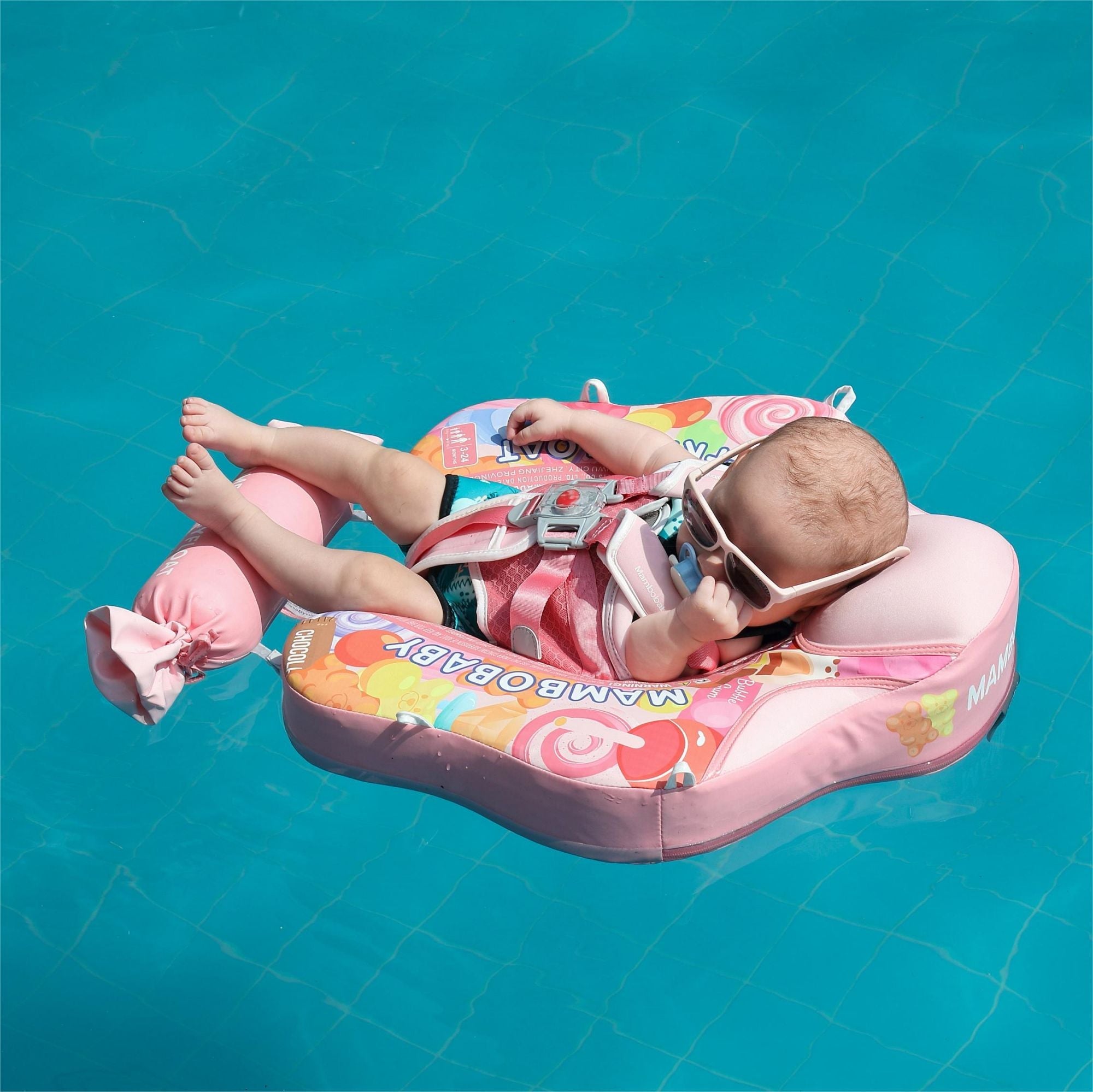 FoamCore™ Waterproof Deluxe Baby Float - Candy
