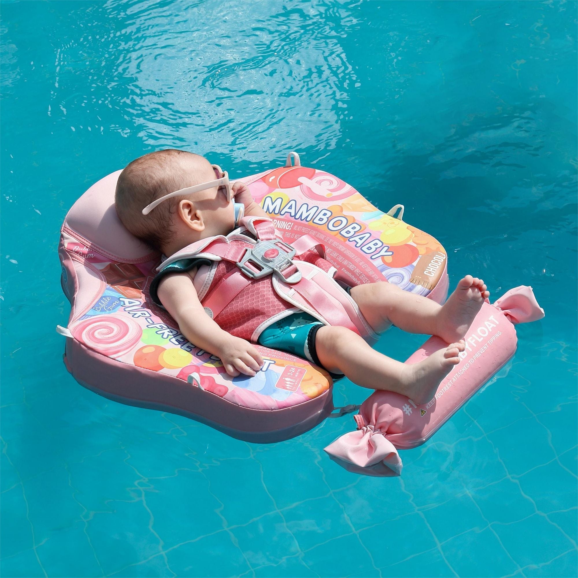 FoamCore™ Waterproof Deluxe Baby Float - Candy