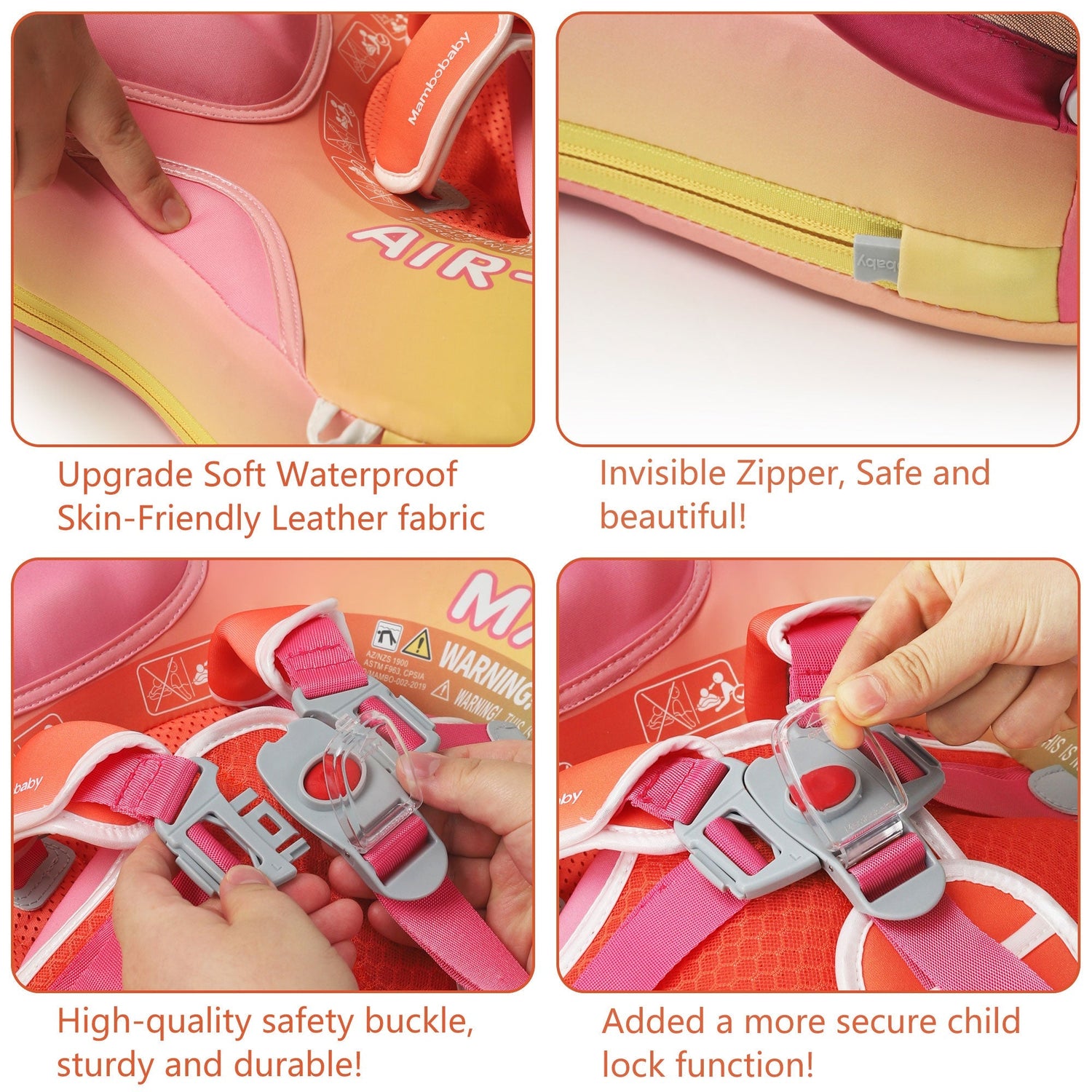 FoamCore™ Waterproof Deluxe Baby Float Gradient