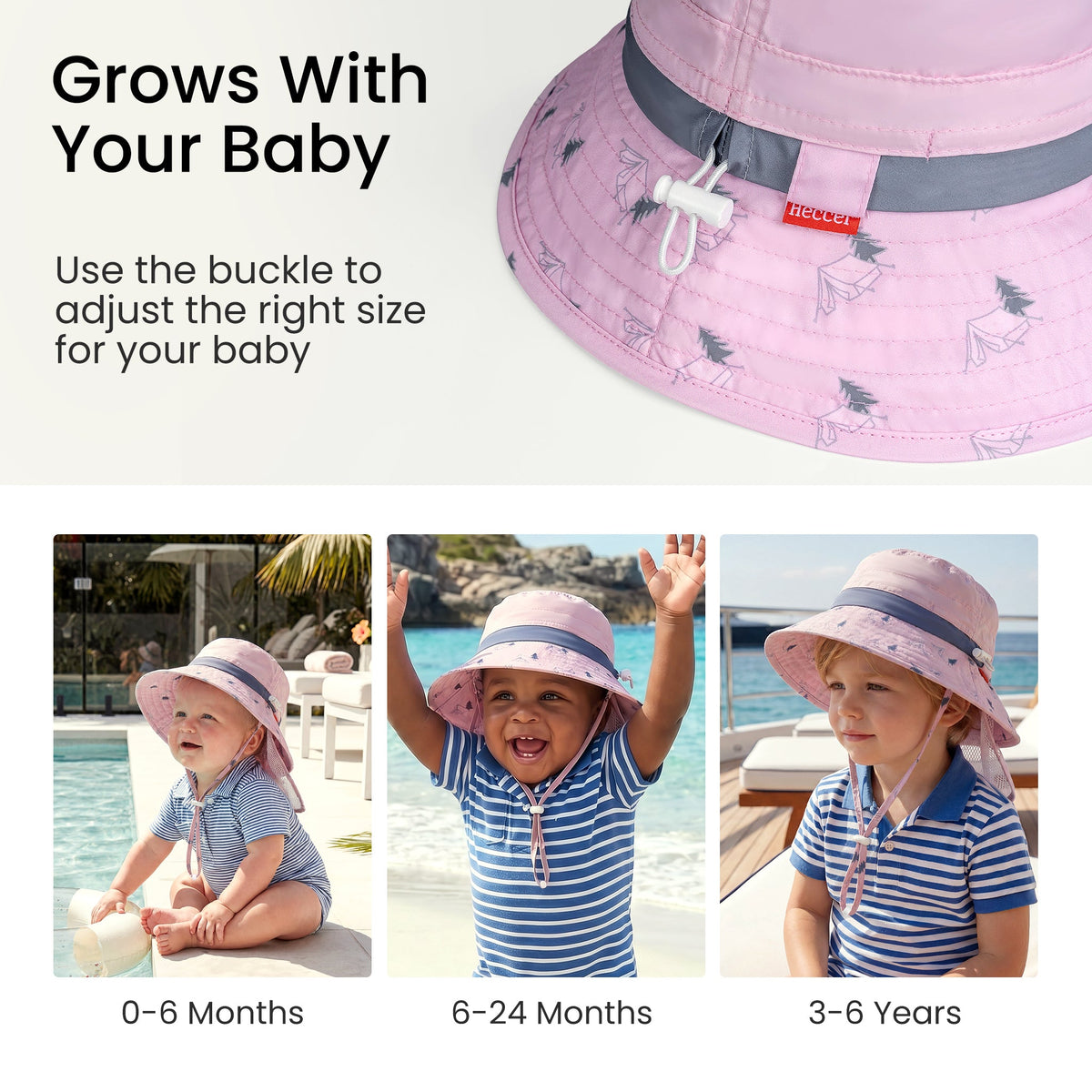 SkyCandy Sun Hat - Forest Pink