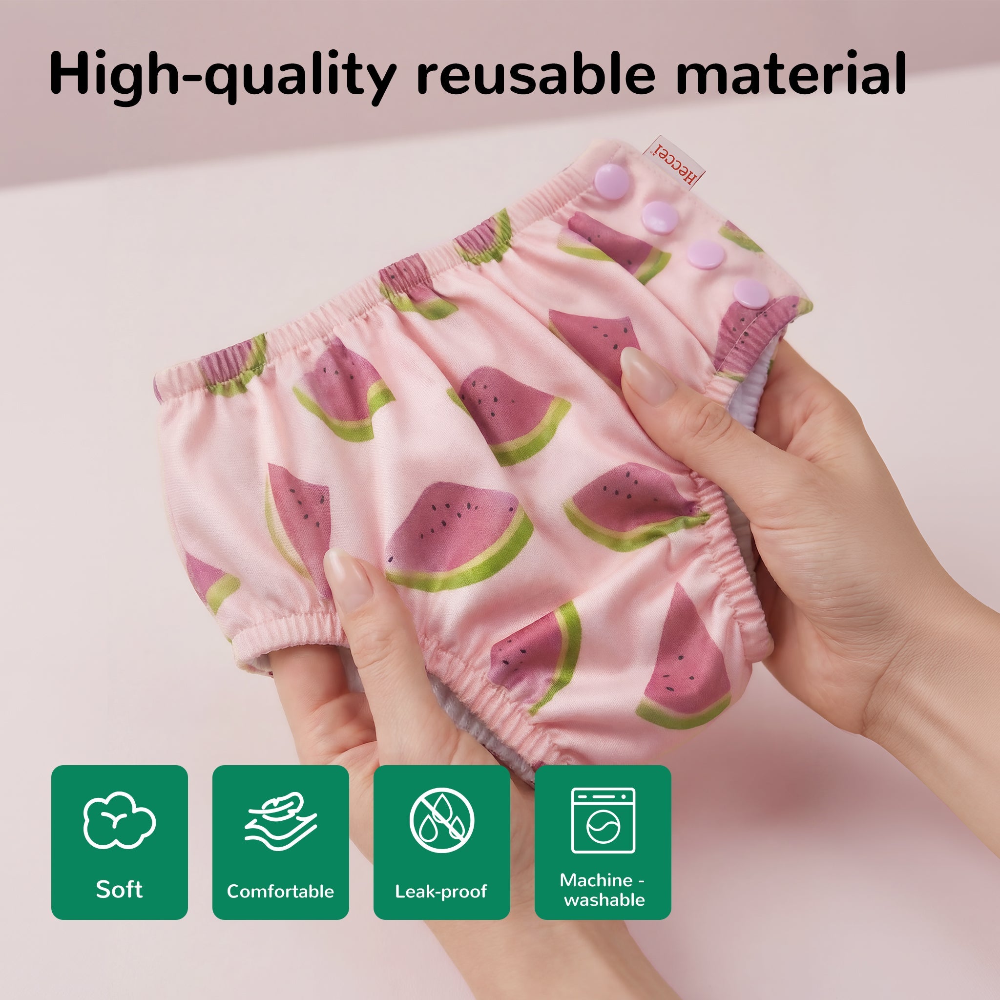 Reusable Swim Diaper - Watermelon