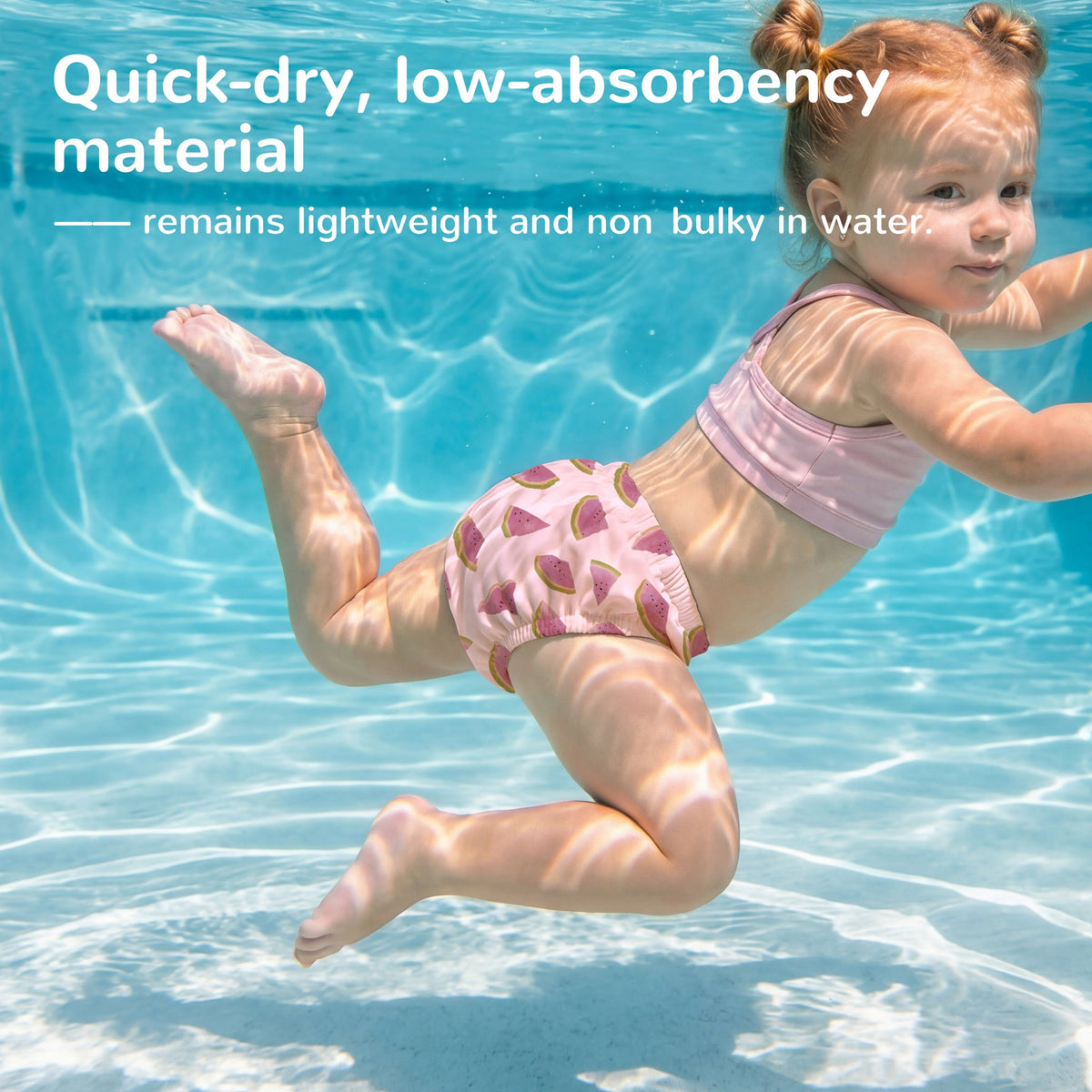 Reusable Swim Diaper - Watermelon