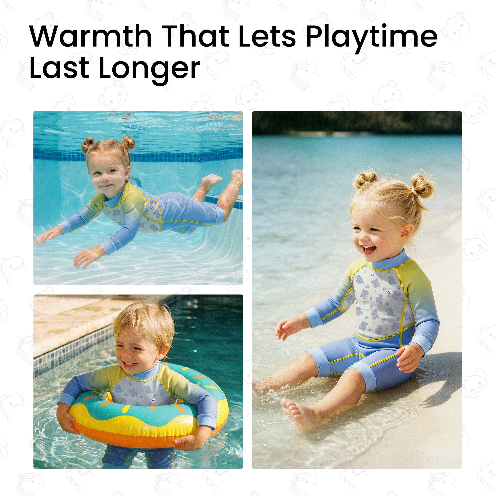 Baby Swim Wetsuit - Snackyphant
