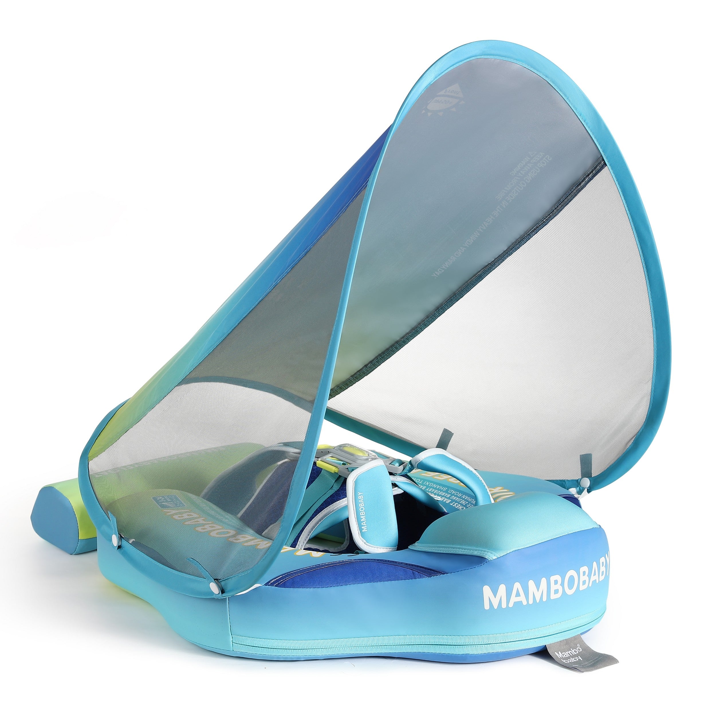 FoarmCore™ Baby Float Rainbow with UPF 50+ Sun Canopy