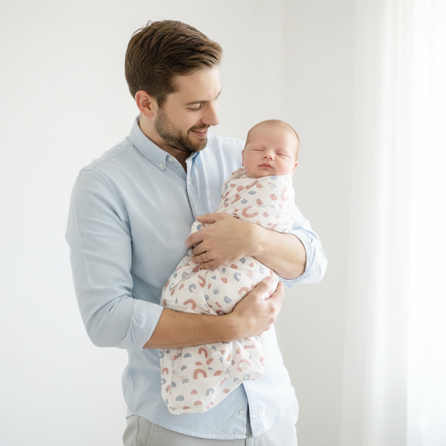 Baby Swaddles - Rounded Arches