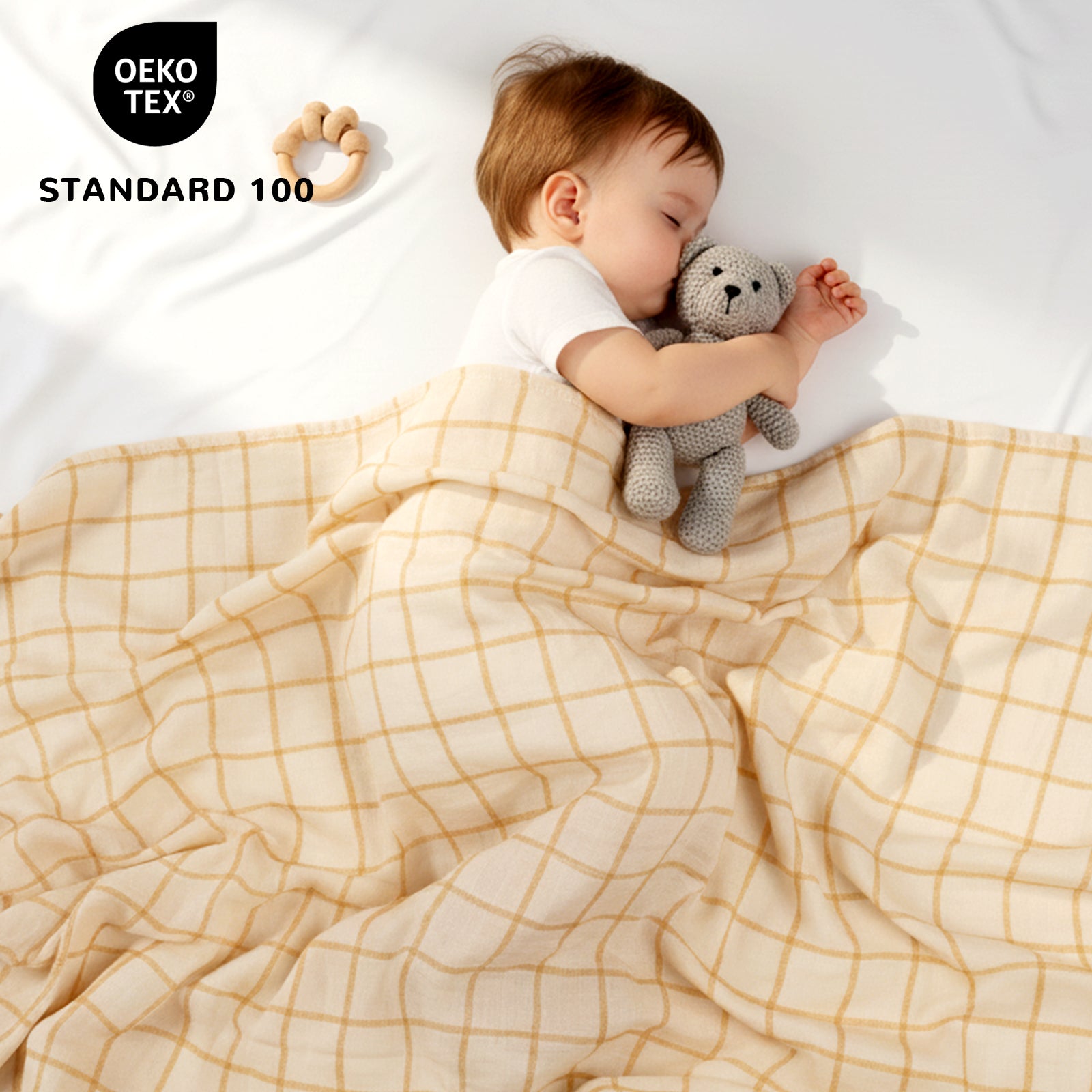 Baby Swaddles - Soft Check