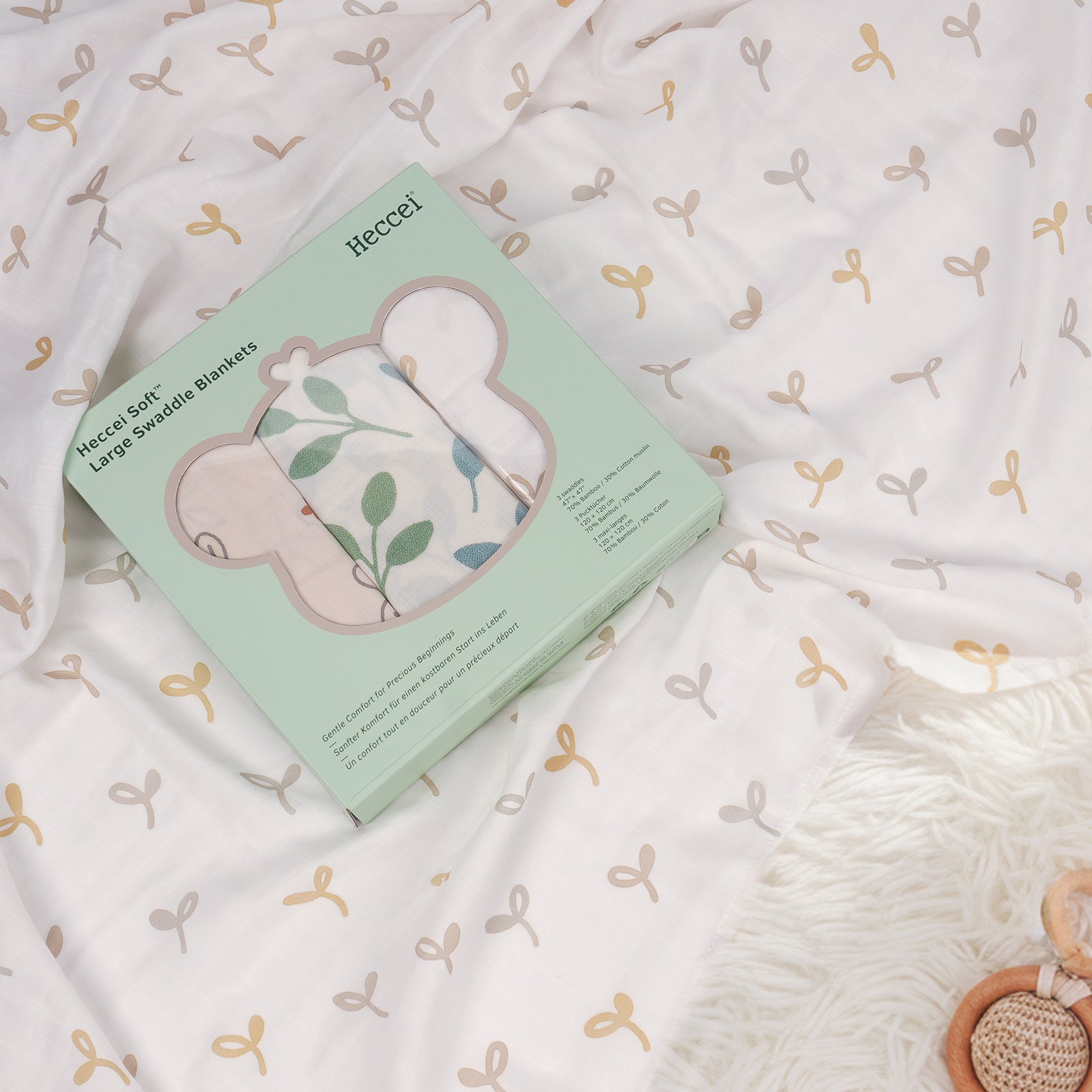 Baby Swaddles - Whispering Gardens