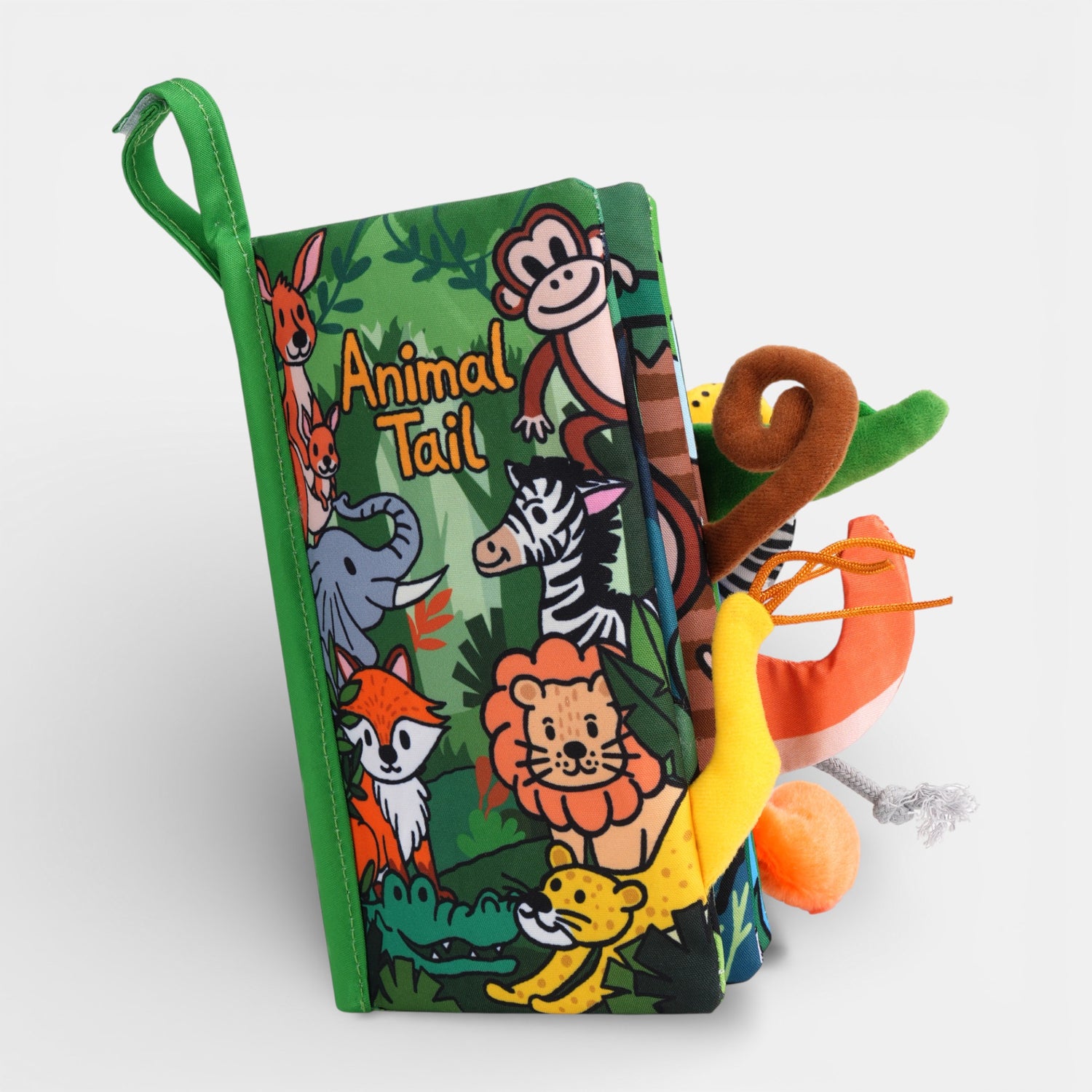 Tail Friends™ Sensory Cloth Book - Animal Tail