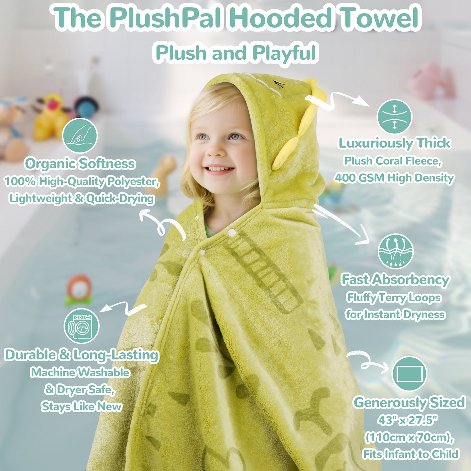 HoodieHug™ Baby Towel - Pottyrex