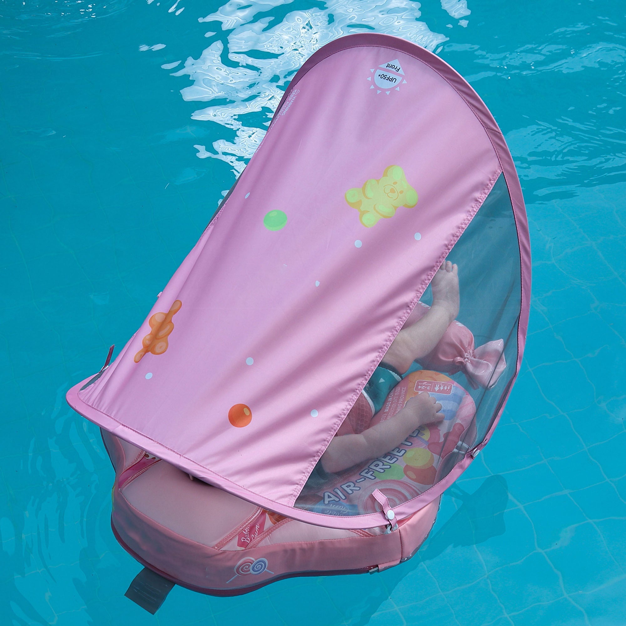 FoarmCore™ Baby Float Candy with UPF 50+ Sun Canopy