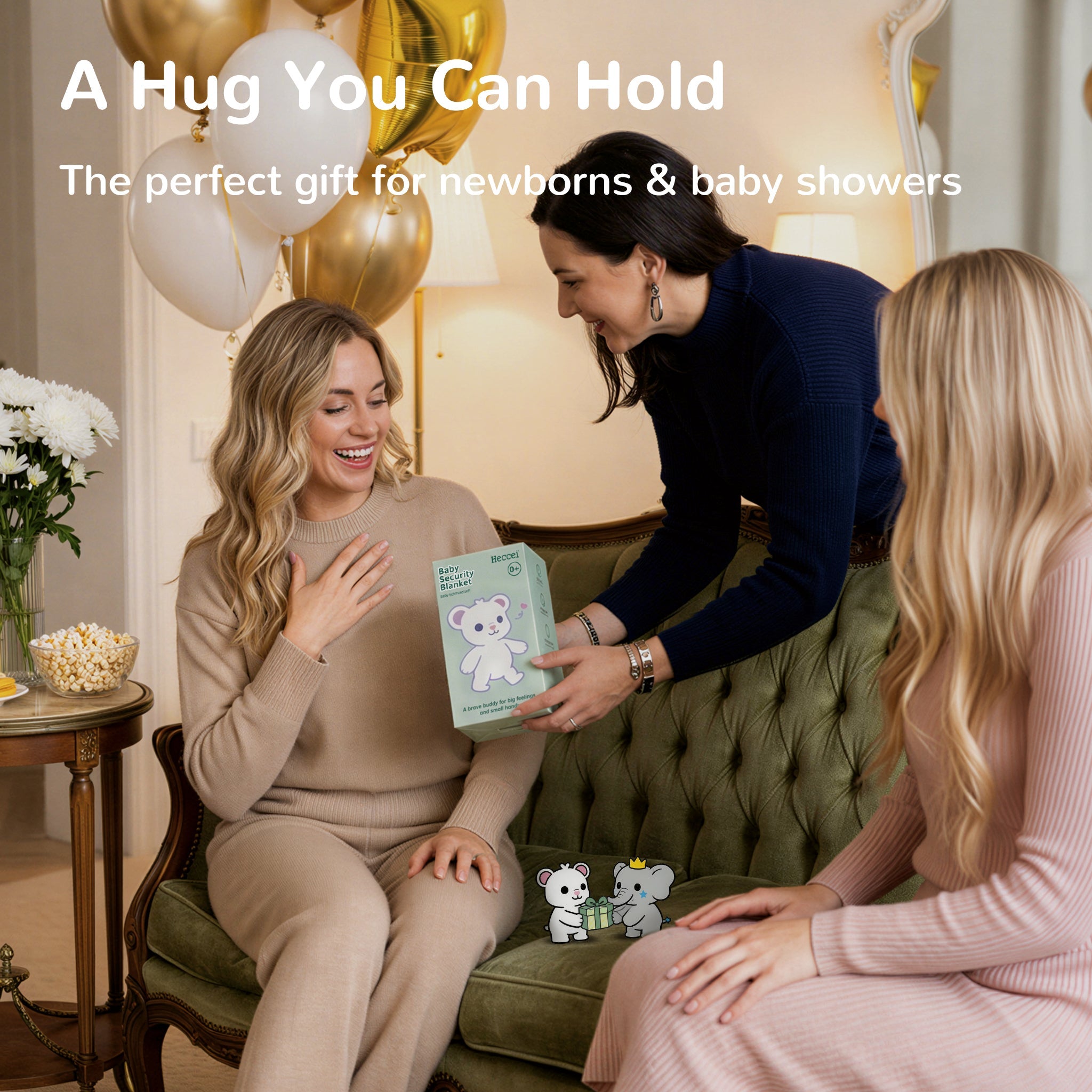 Baby Security Blanket - Hecceibear