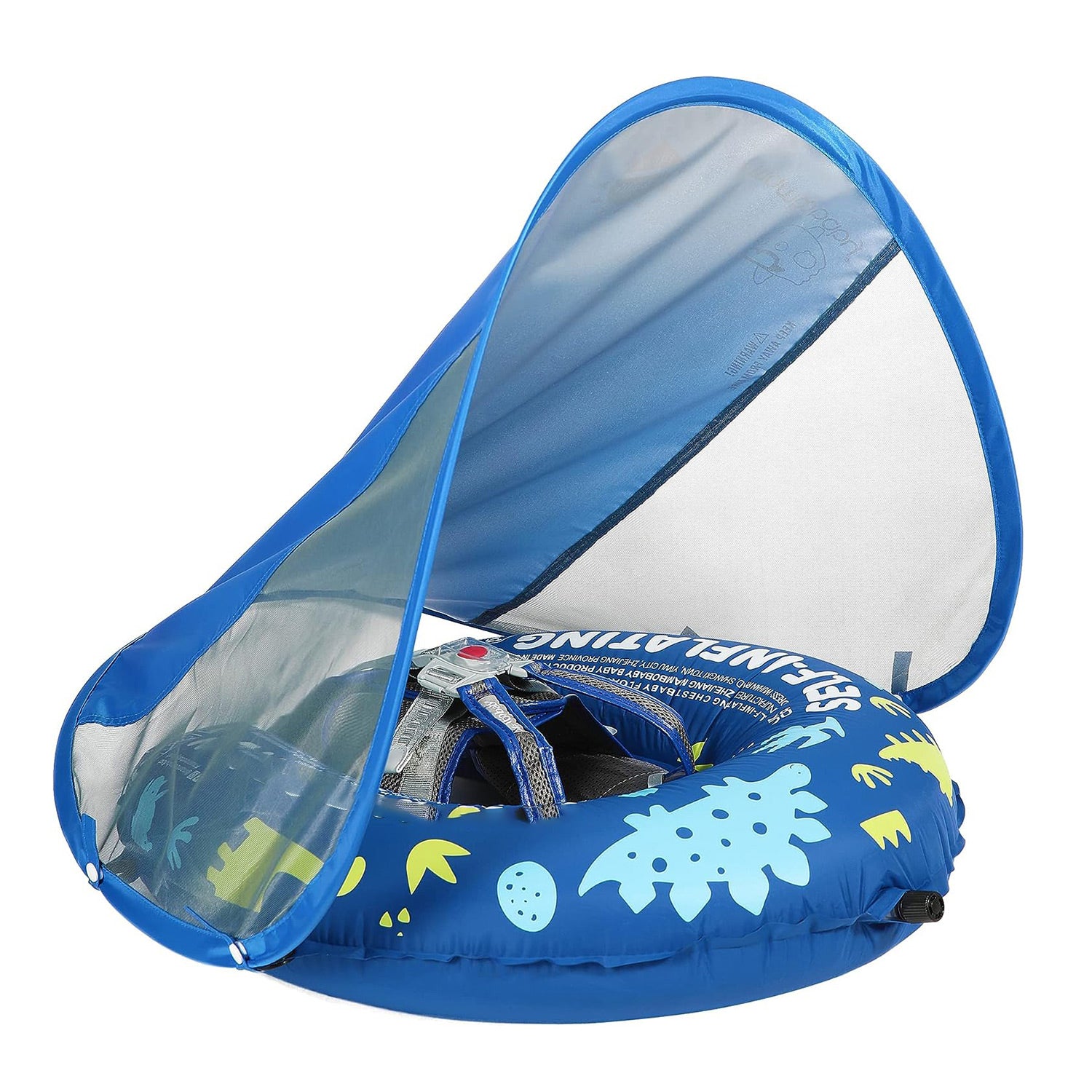Neuester komprimierbarer, faltbarer, selbstaufblasender Baby-Schwimmring