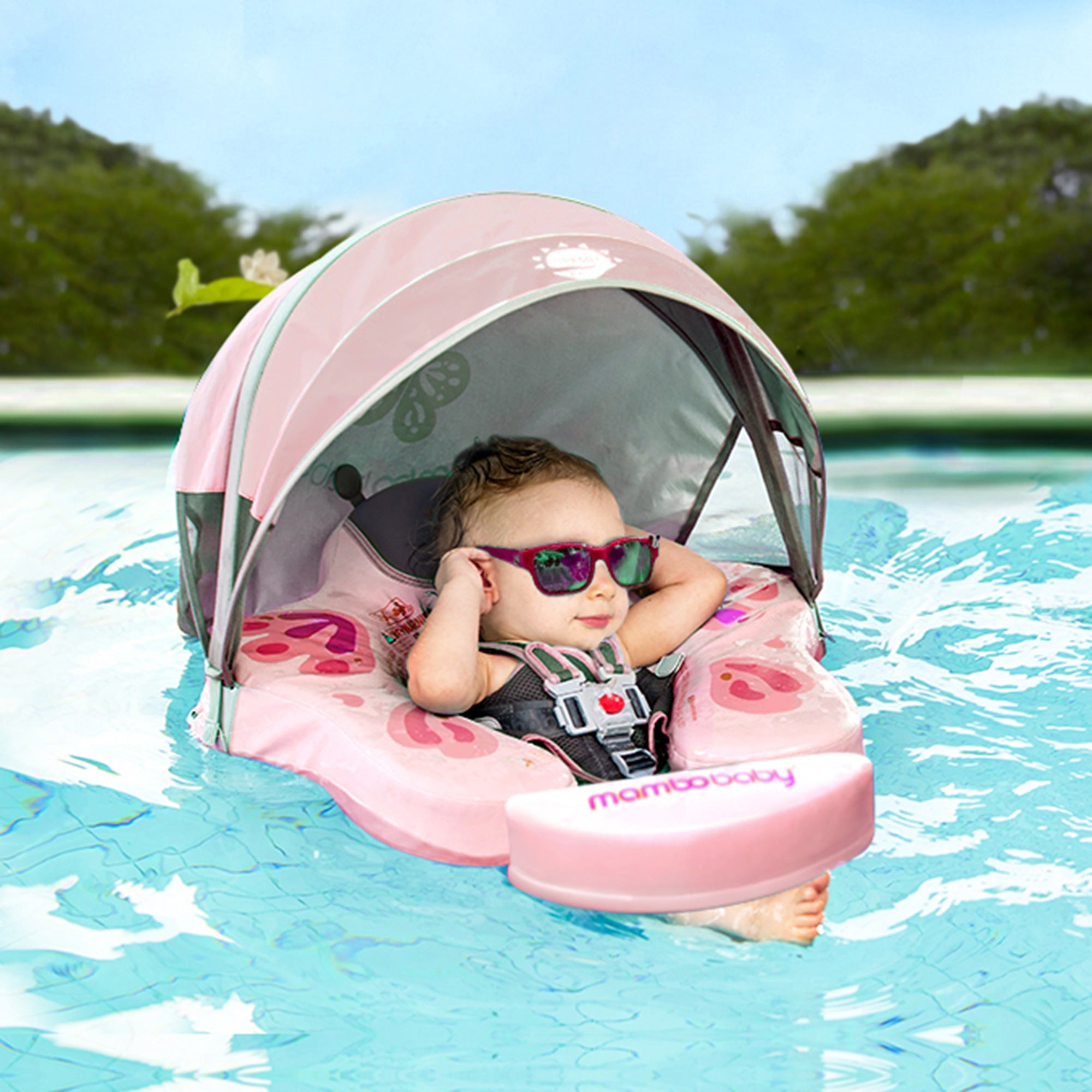 Baby Swim Float Butterfly With UPF50+ Canopy