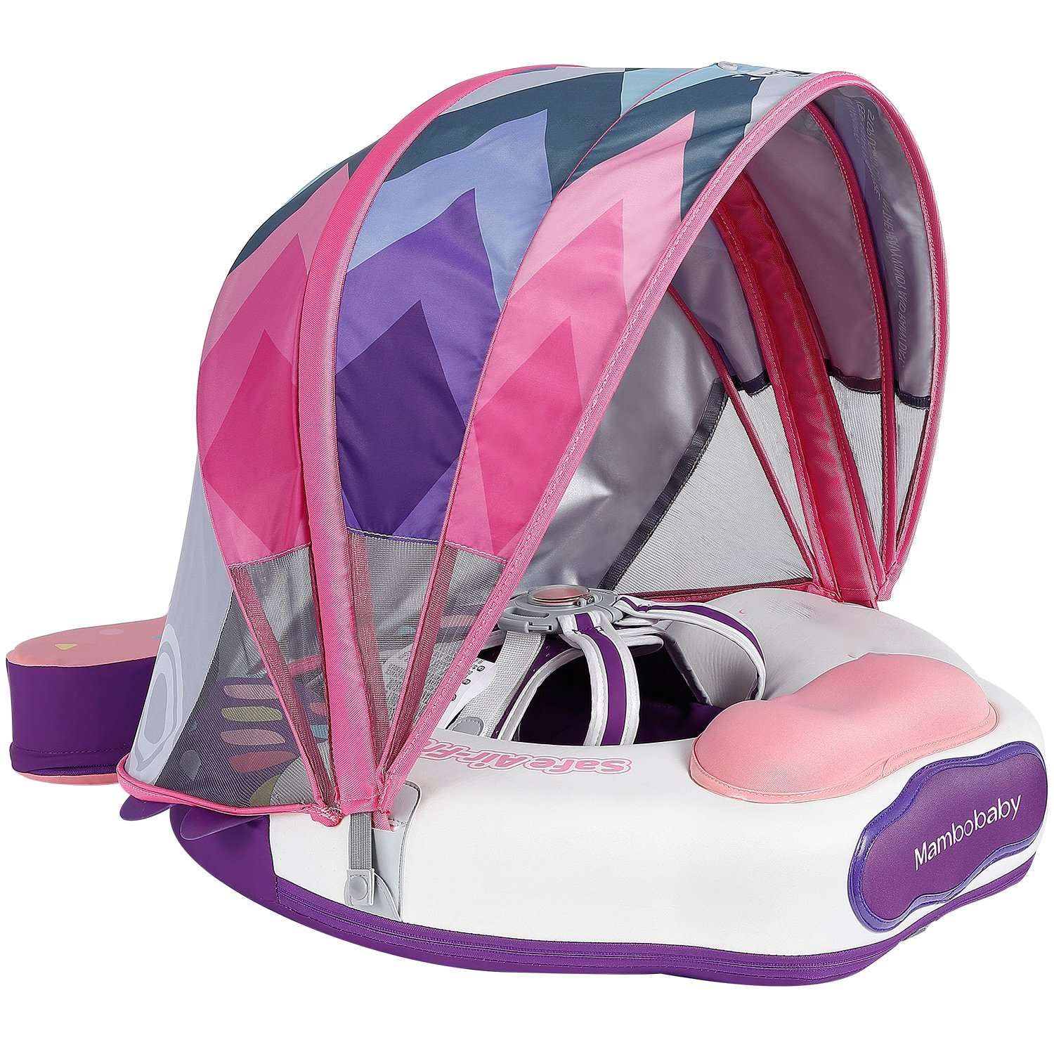 HECCEI Baby Float with Canopy Colorfish