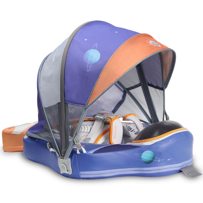 Mambobaby Astronauts Swim Float with Canopy