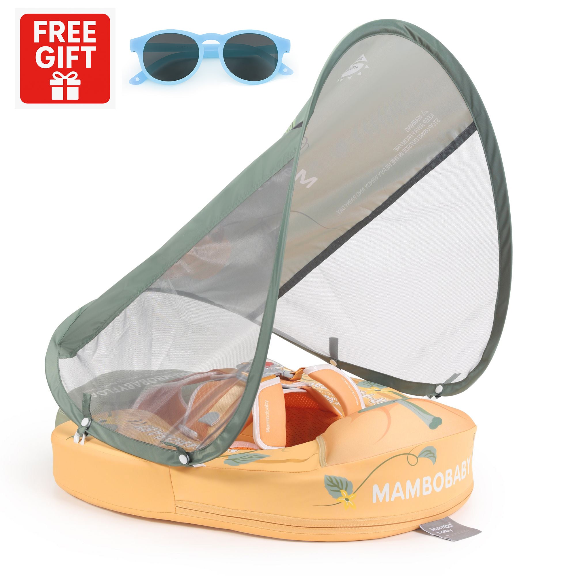FoamCore™ Waterproof Deluxe Baby Float Pumpkin
