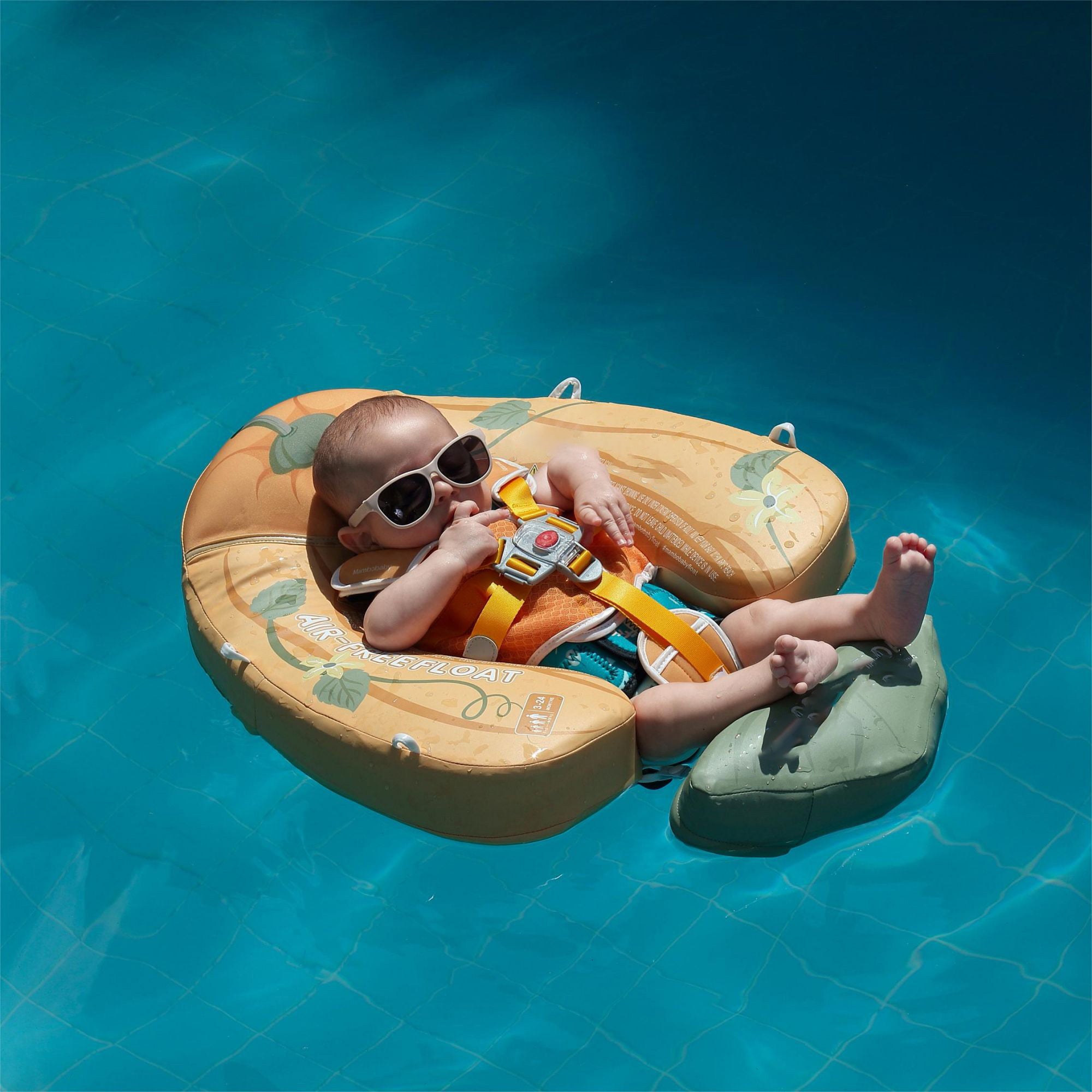 FoarmCore™ Baby Float Pumpkin with UPF 50+ Sun Canopy