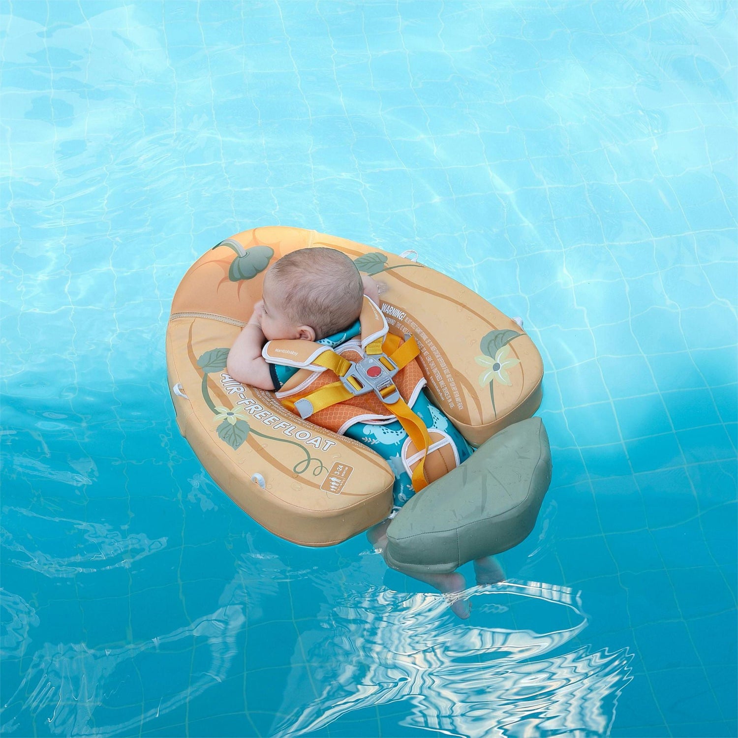 FoamCore™ Waterproof Deluxe Baby Float Pumpkin