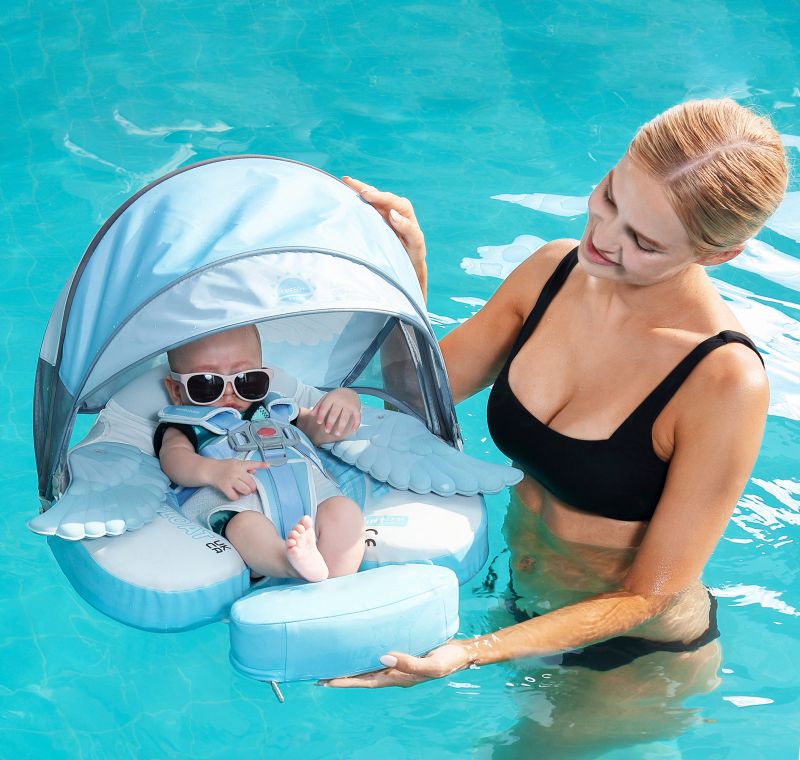 Mambobaby Angel Swim Float with Canopy