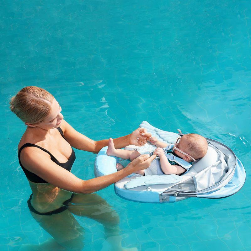 Mambobaby Angel Swim Float with Canopy