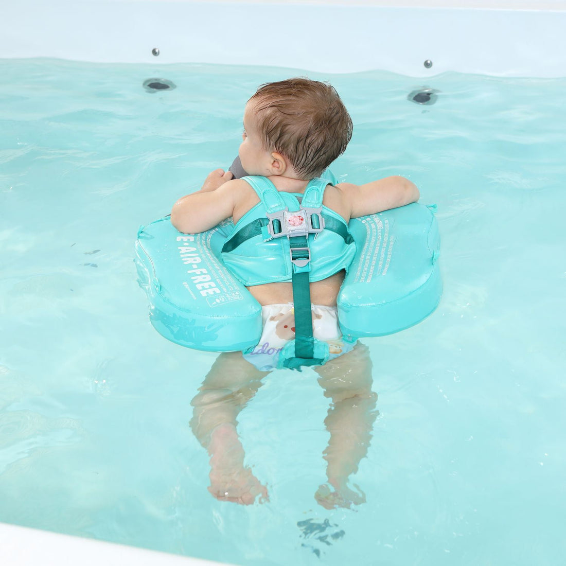 FoamCore™ Waterproof Deluxe Baby Float With UPF50+ Canopy