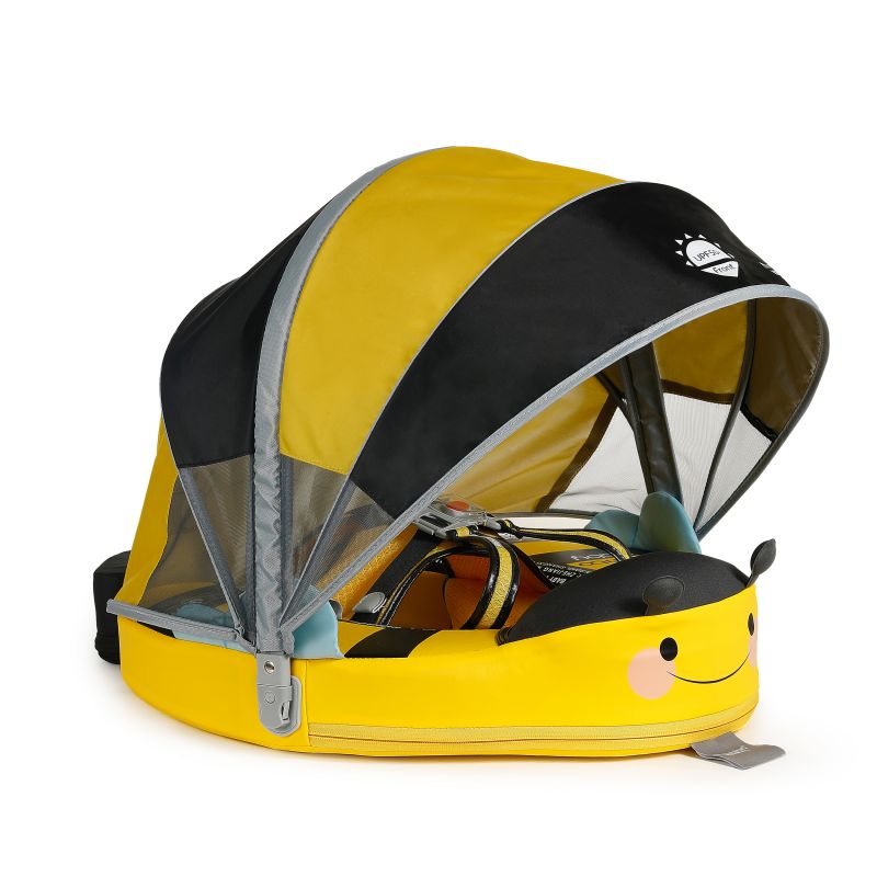 FoarmCore™ Baby Float HoneyBee with 3D UPF 50+ Sun Canopy