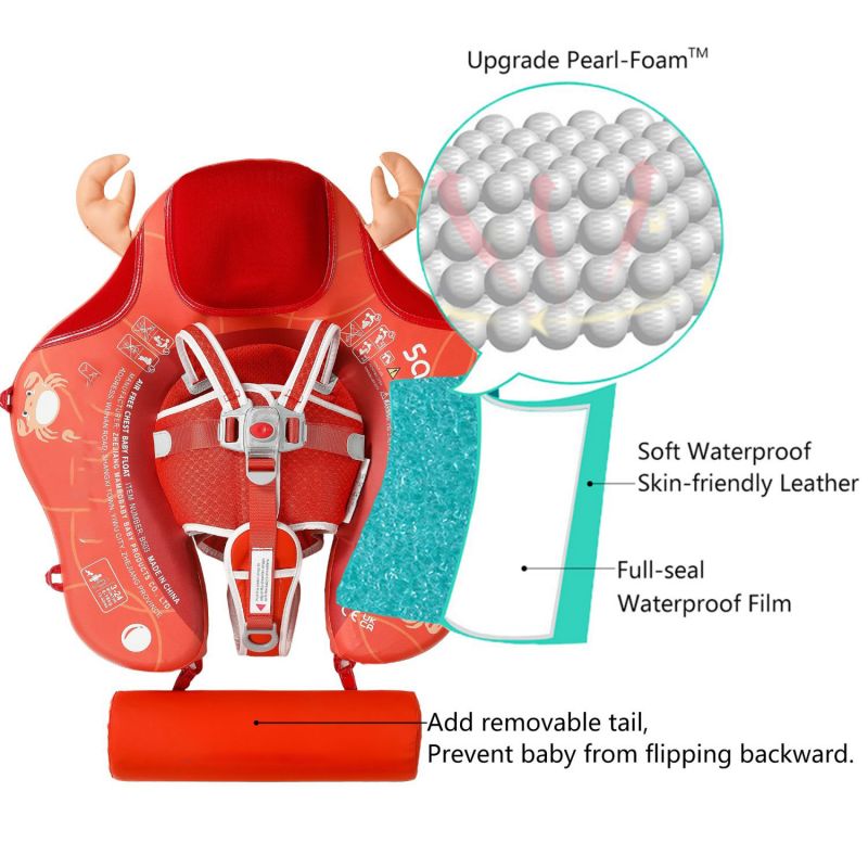 FoarmCore™ Baby Float Crab with UPF 50+ Sun Canopy