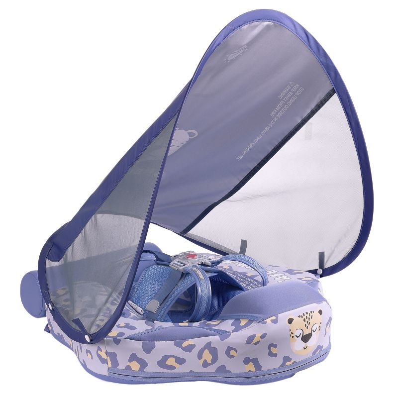 FoarmCore™ Baby Float Leopard with UPF 50+ Sun Canopy