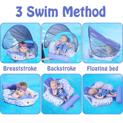 FoamCore™ Waterproof Deluxe Baby Float - Leopard