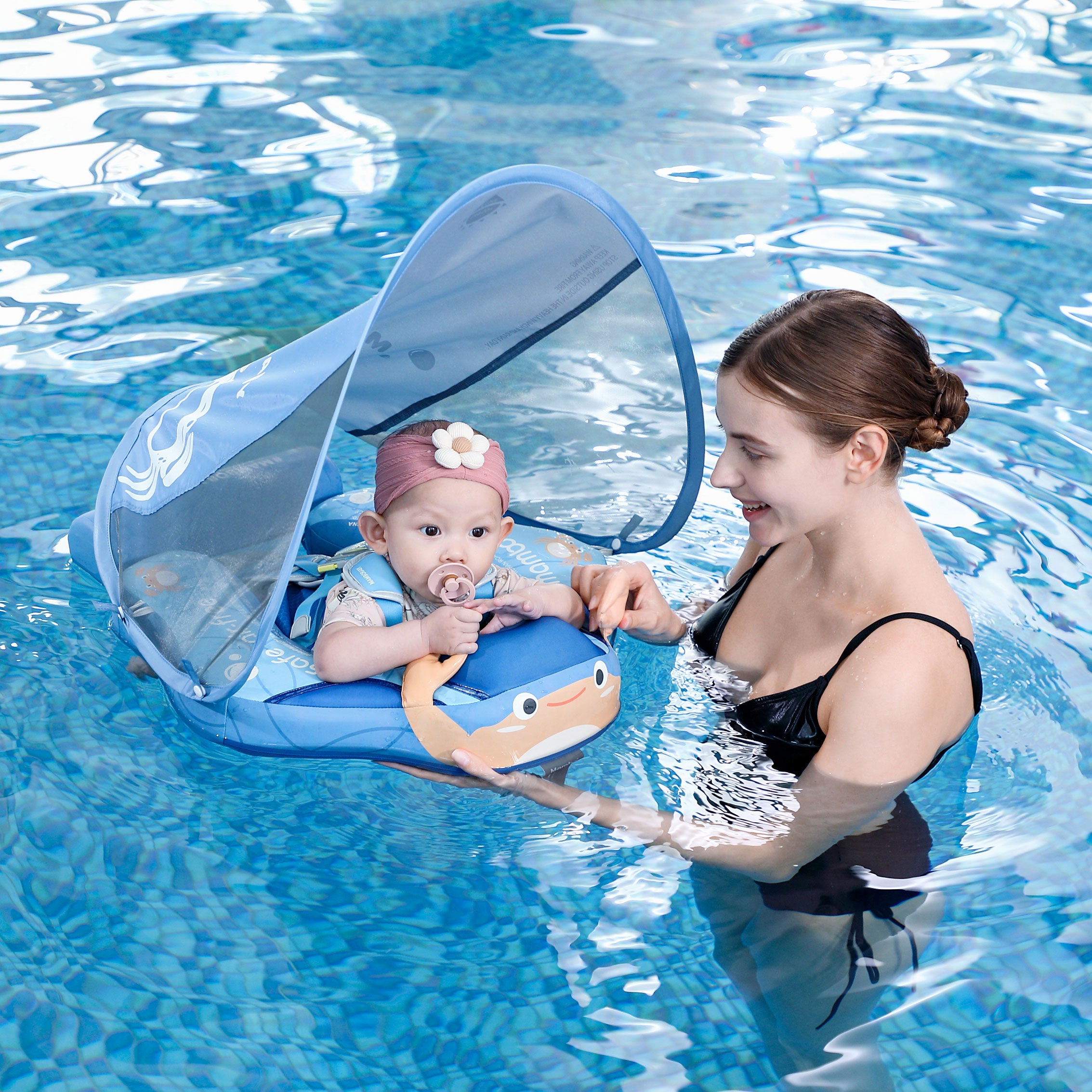 FoarmCore™ Baby Float Crab with UPF 50+ Sun Canopy