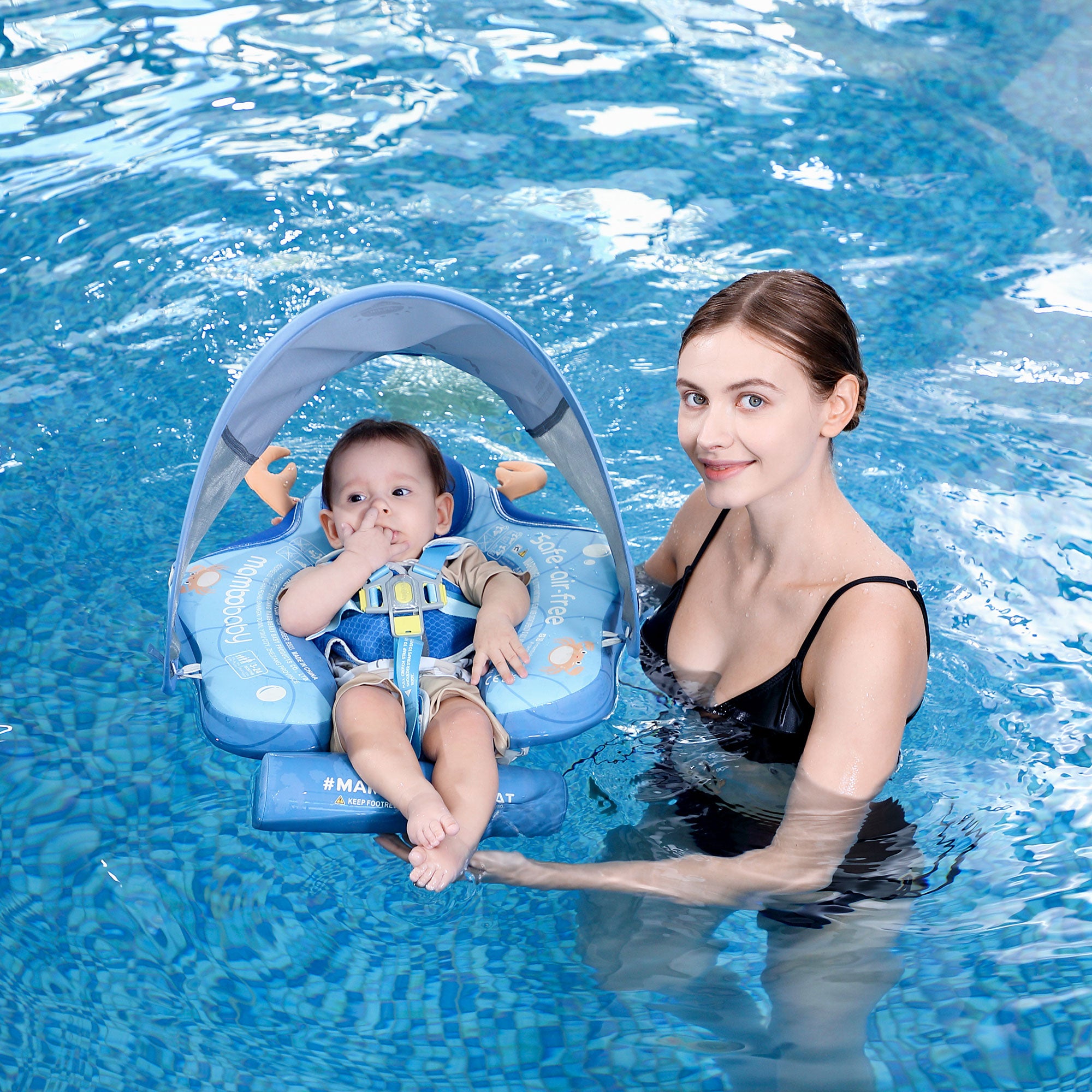 FoarmCore™ Baby Float Crab with UPF 50+ Sun Canopy