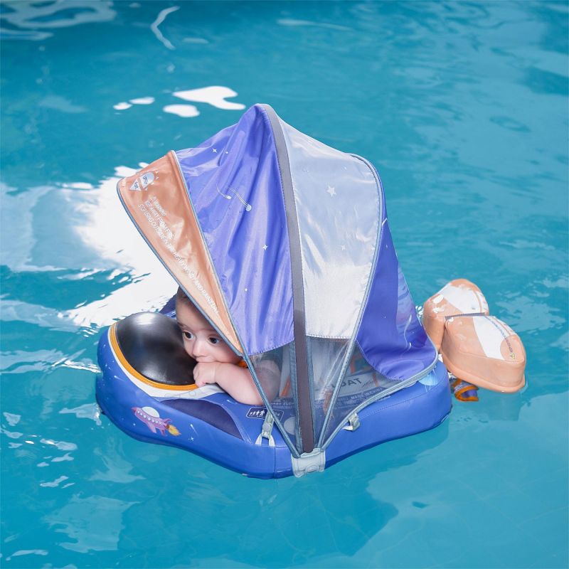 Mambobaby Astronauts Swim Float with Canopy