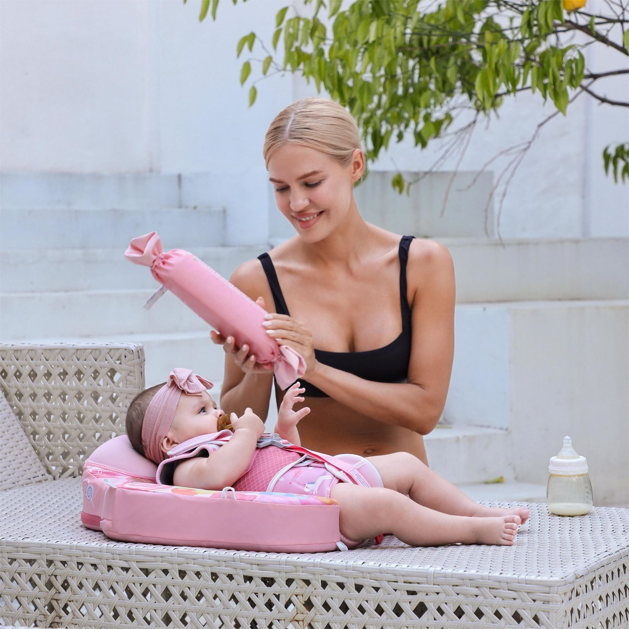 FoarmCore™ Baby Float Candy with UPF 50+ Sun Canopy