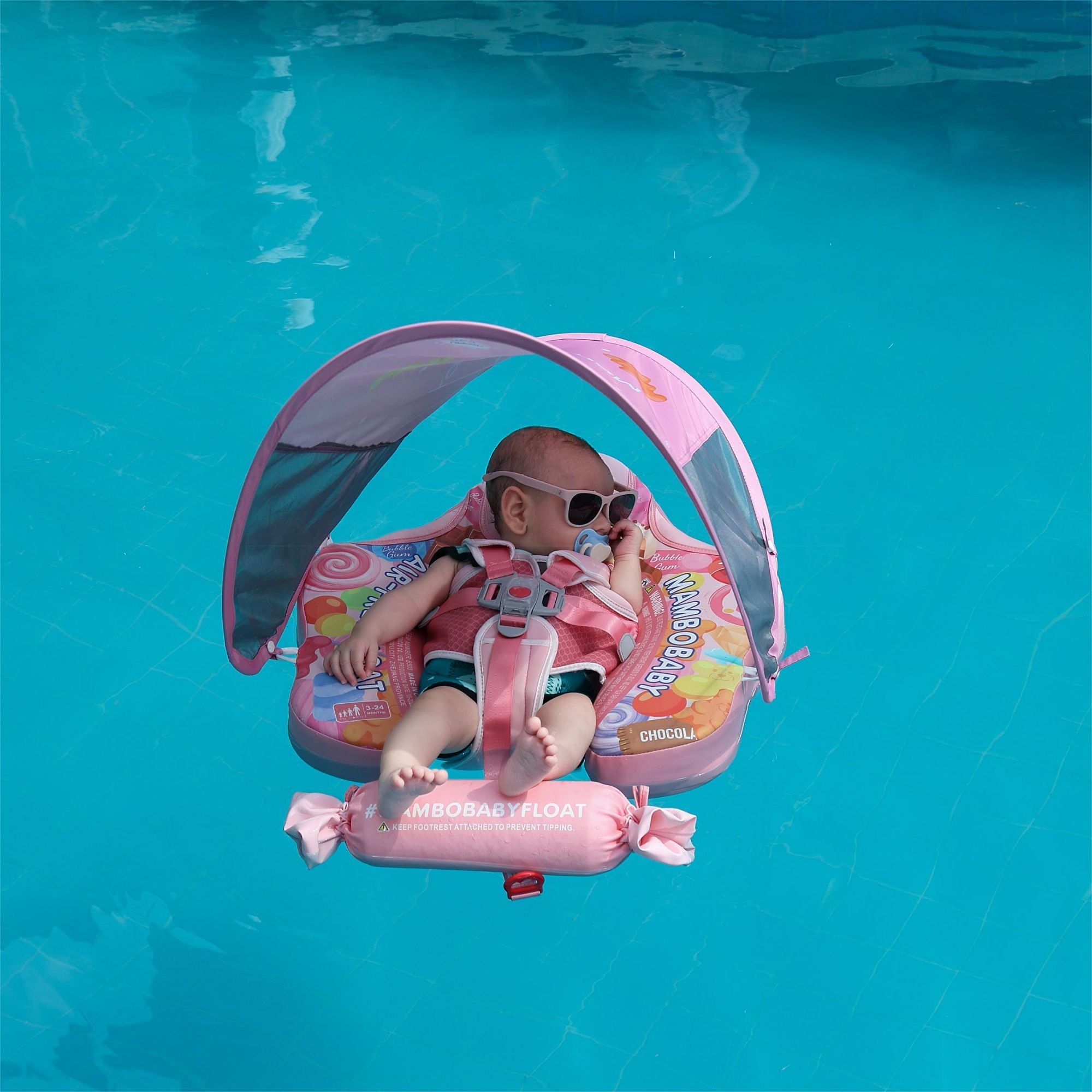 FoarmCore™ Baby Float Candy with UPF 50+ Sun Canopy